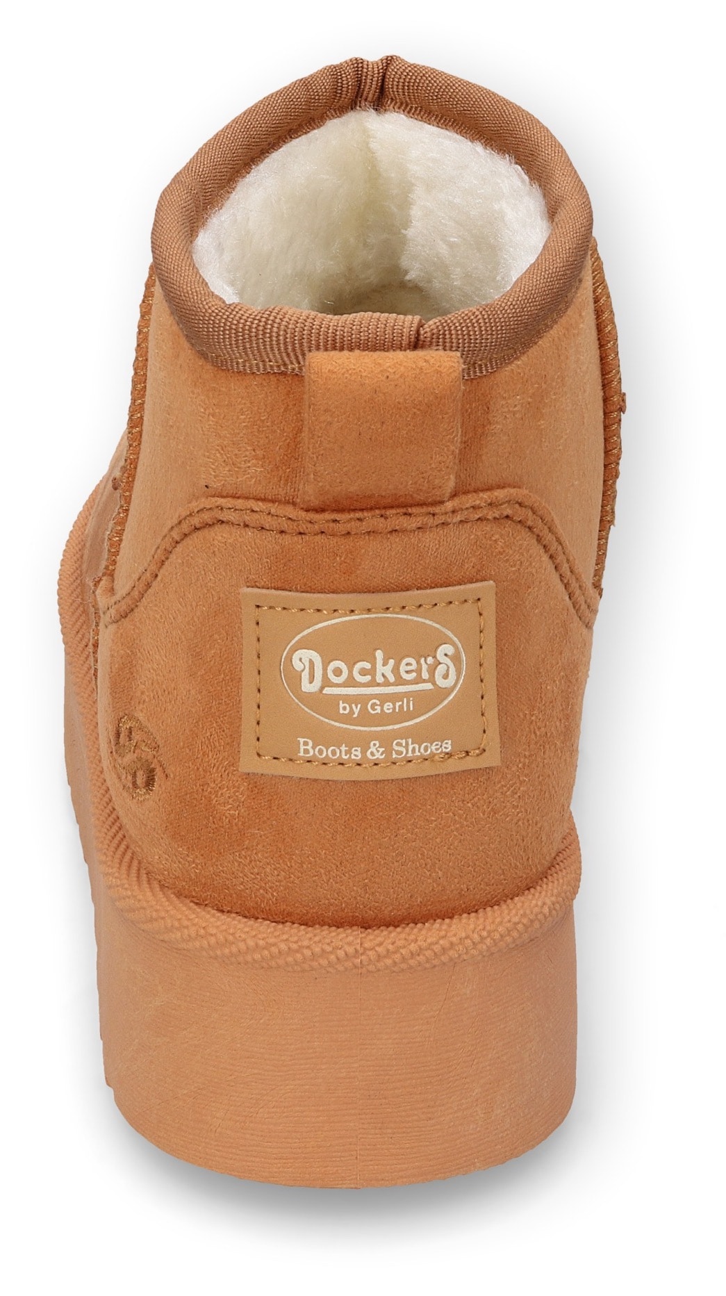 Dockers by Gerli Winterboots, Plateauboots, Schlupfstiefel mit kuscheligem Warmfutter