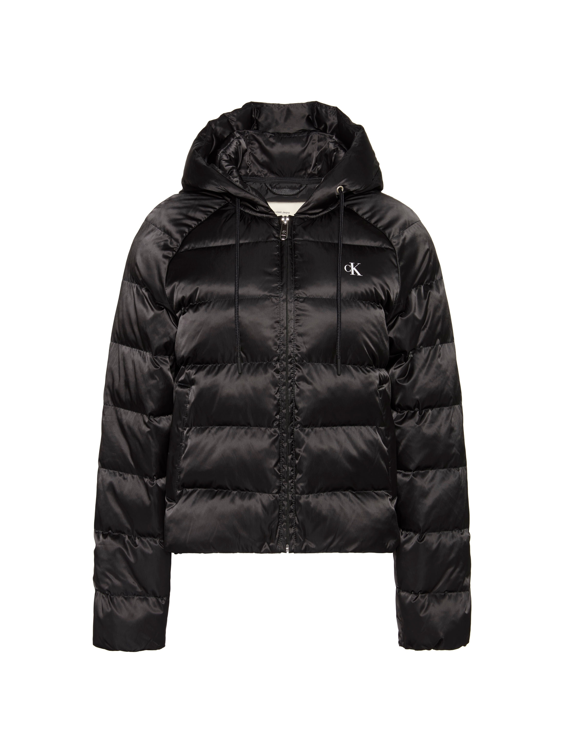 Calvin Klein Jeans Steppjacke mit Kapuze Regular fit mit Rundhalsausschnitt