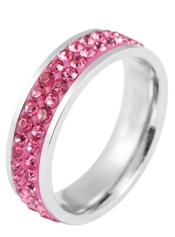 Adelia´s Fingerring »Damen Ring aus Edelstahl«