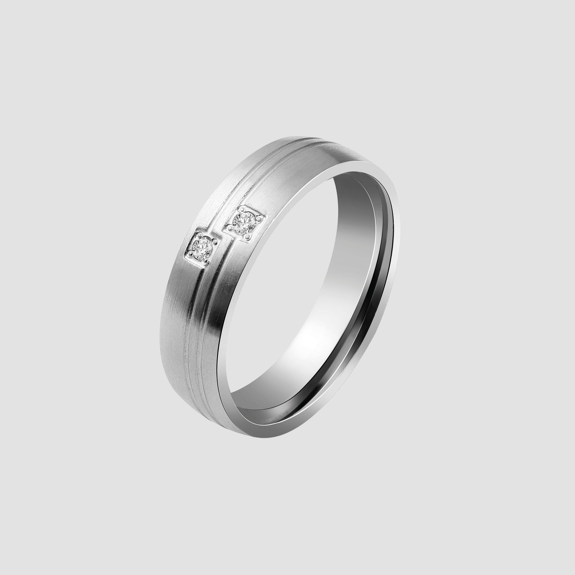 Adelia´s Fingerring »Damen Ring aus Edelstahl«