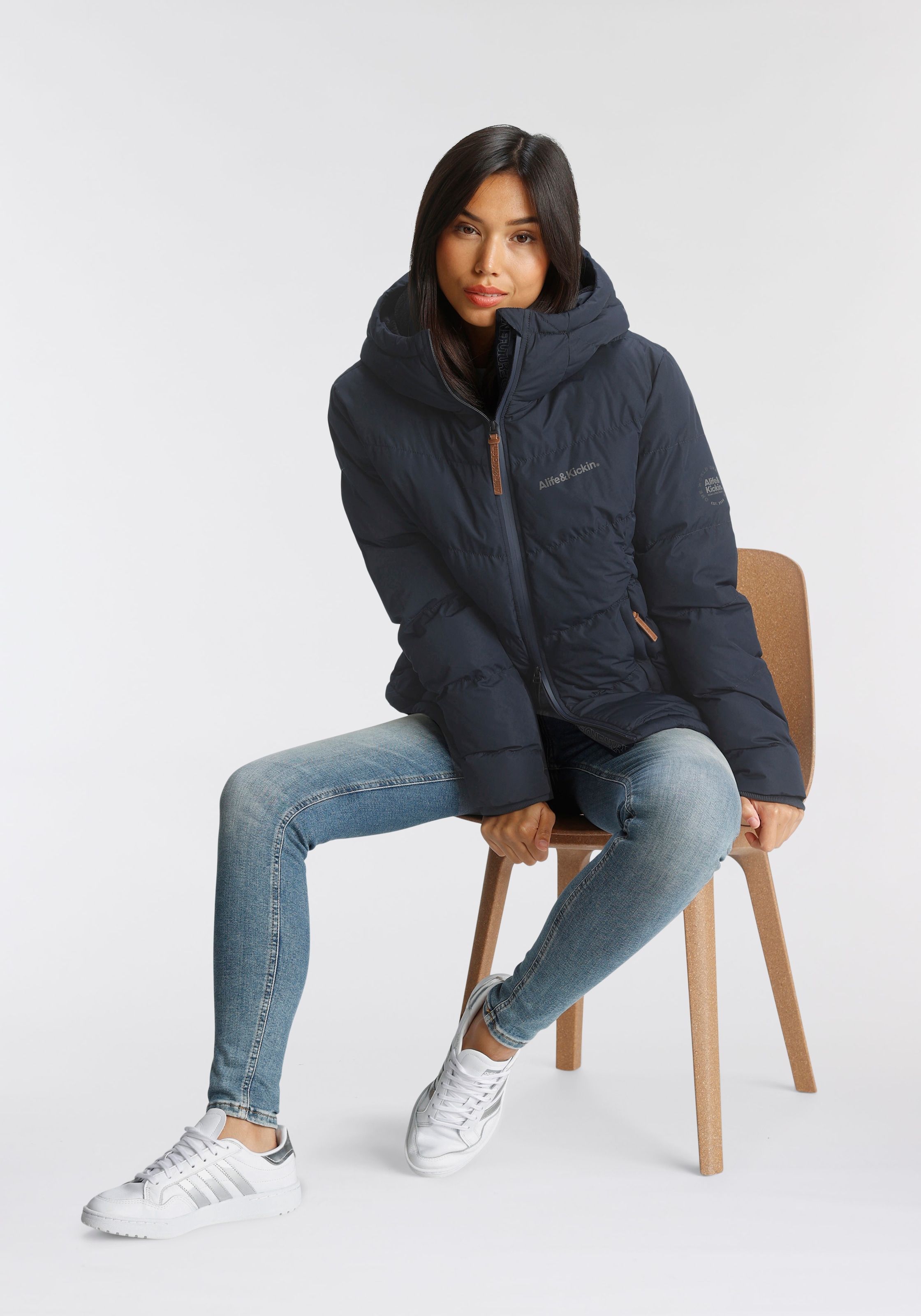 Alife & Kickin Steppjacke »JUANAAK A« mit Kapuze Pufferjacke mit ultraleichter Wattierung und hoher Wärmeleistung