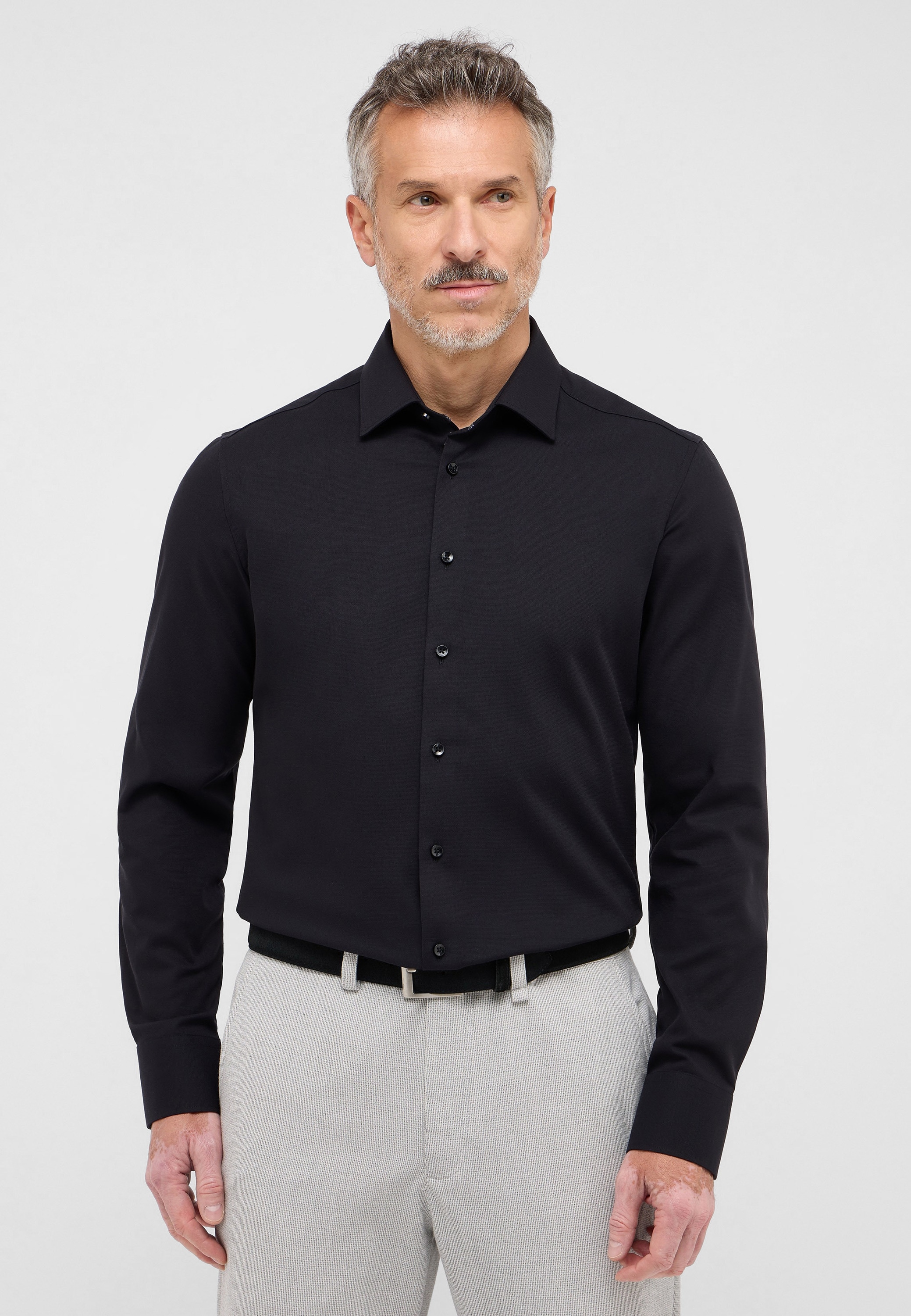 Eterna Langarmhemd »SLIM FIT« NON IRON (bügelfrei)