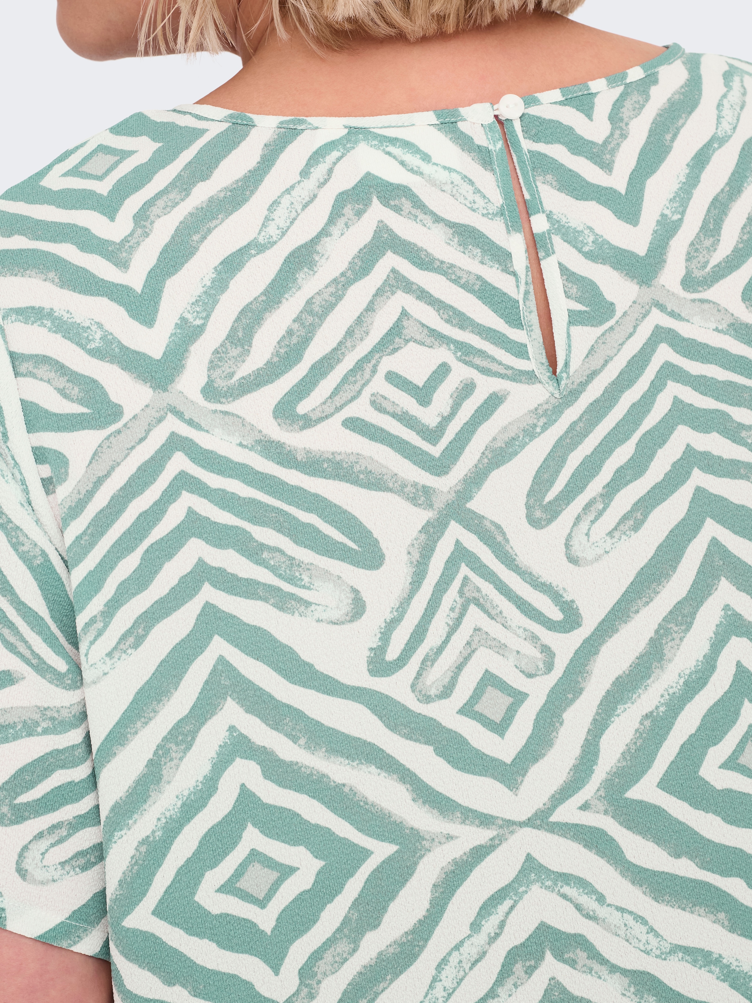 ONLY CARMAKOMA Shirtbluse »CARVICA SS TOP WVN NOOS«
