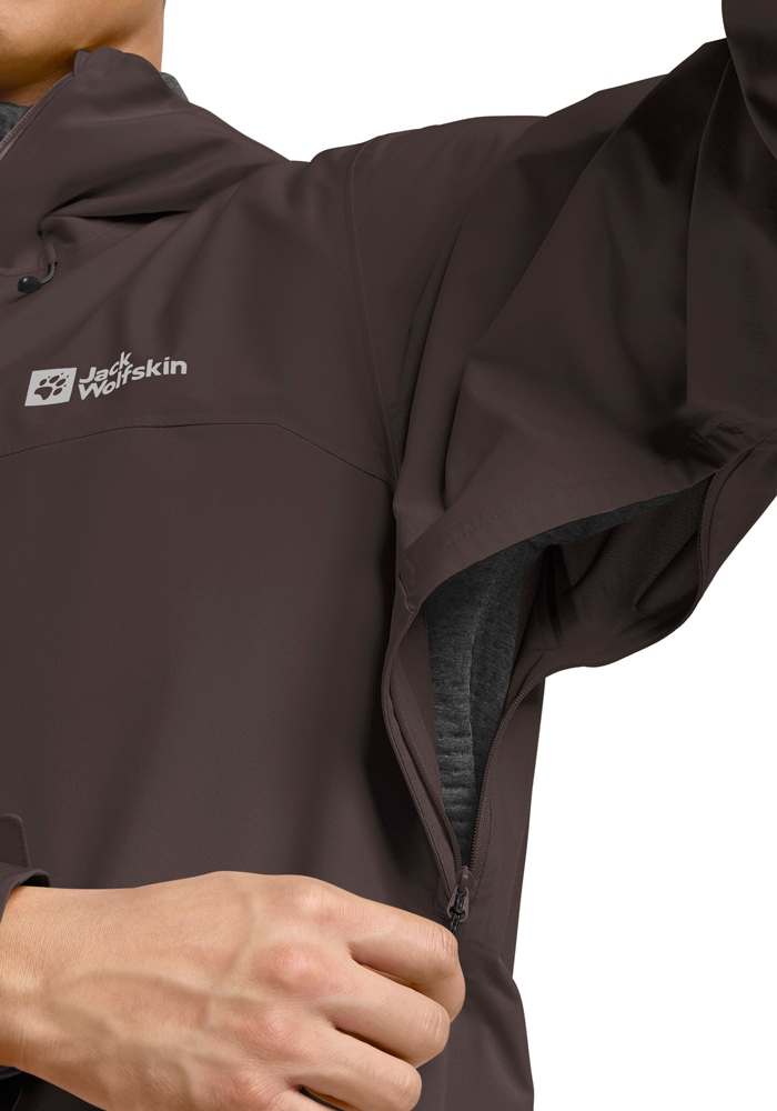 Jack Wolfskin Funktionsjacke »HIGHEST PEAK 3L JKT M«, mit Kapuze