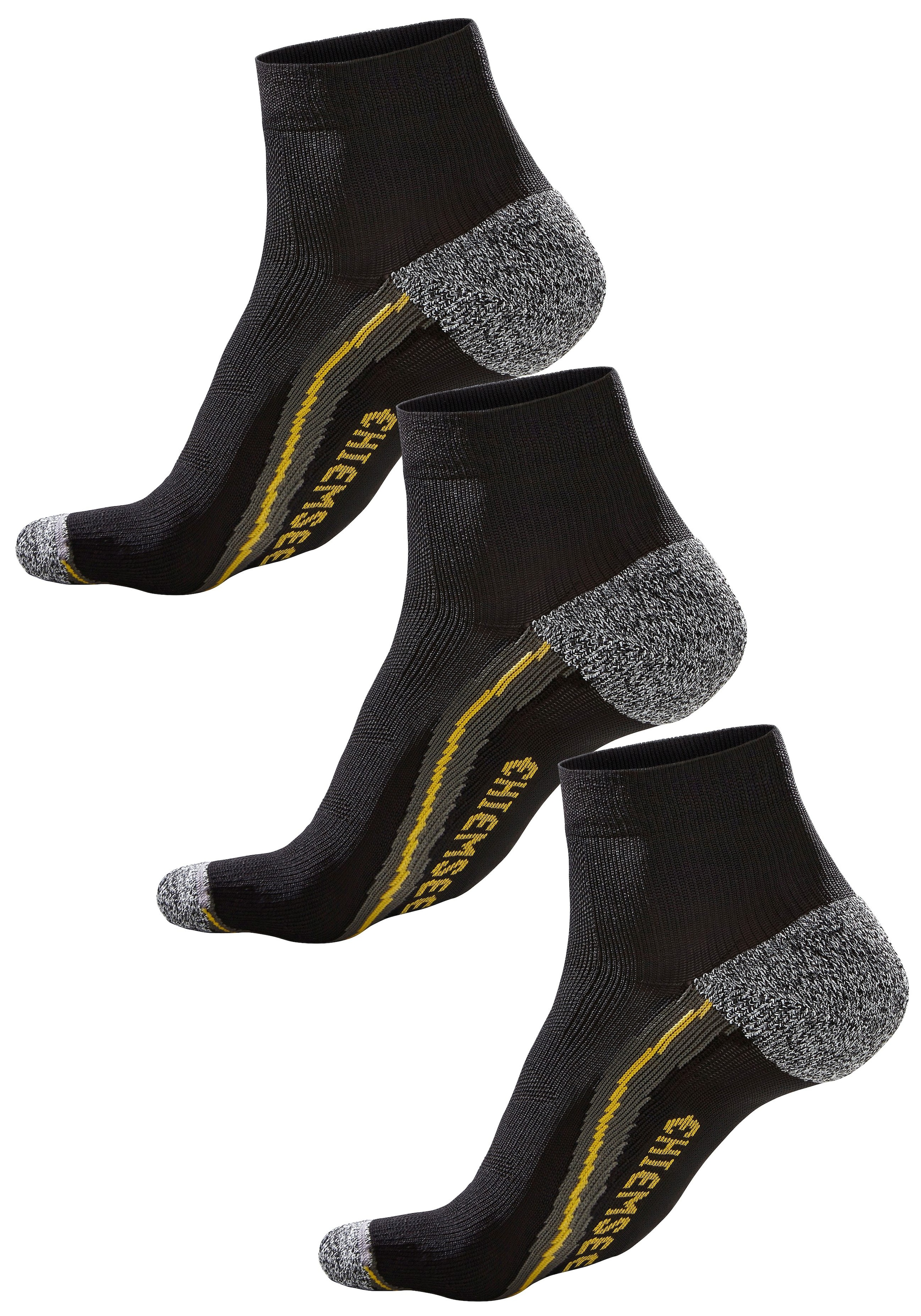 Chiemsee Wandersocken, (Set, 3 Paar), mit Komfortbündchen