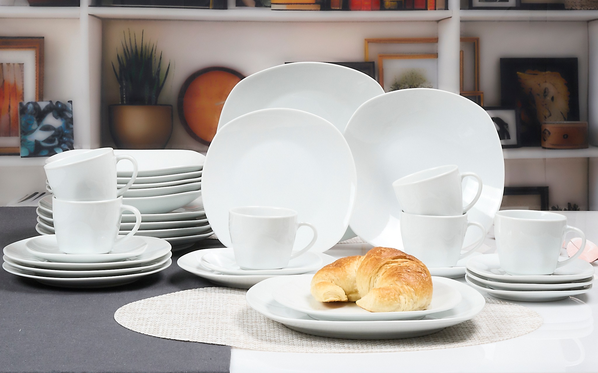 Retsch Arzberg Kombiservice »Geschirr-Set, Service FINO« 30 Teile, für 6 Personen