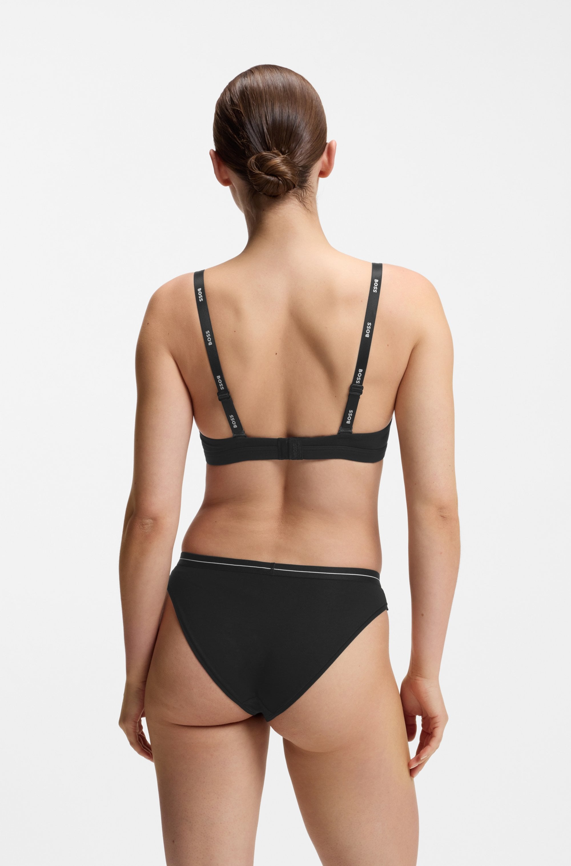 BOSS Slip »3P BRIEF« Packung, 3er, 3 Stk. mit elastischen Logobund