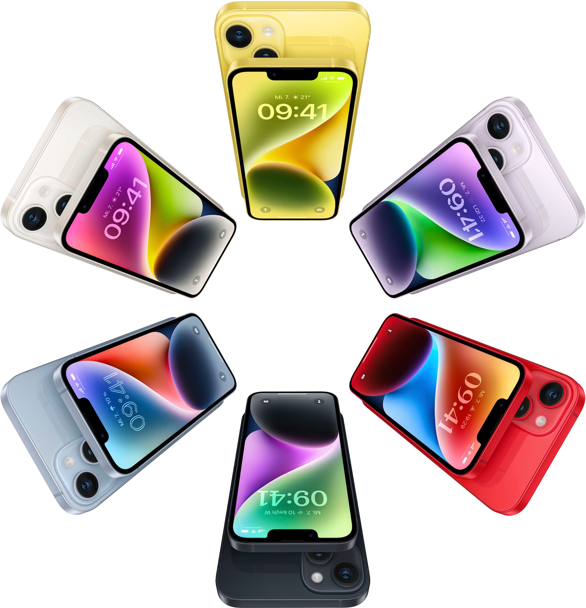 Apple Smartphone »iPhone 14 Plus 512GB«, starlight, 17 cm/6,7 Zoll, 512 GB Speicherplatz, 12 MP Kamera