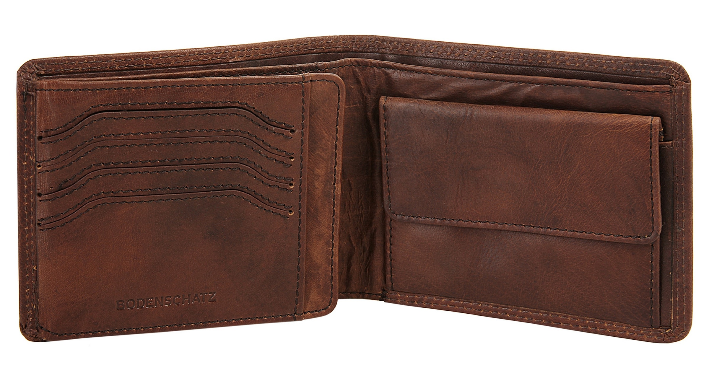 BODENSCHATZ Geldbörse echt Leder