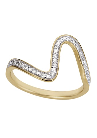 Firetti Diamantring »Welle, geschwungen« kaufen