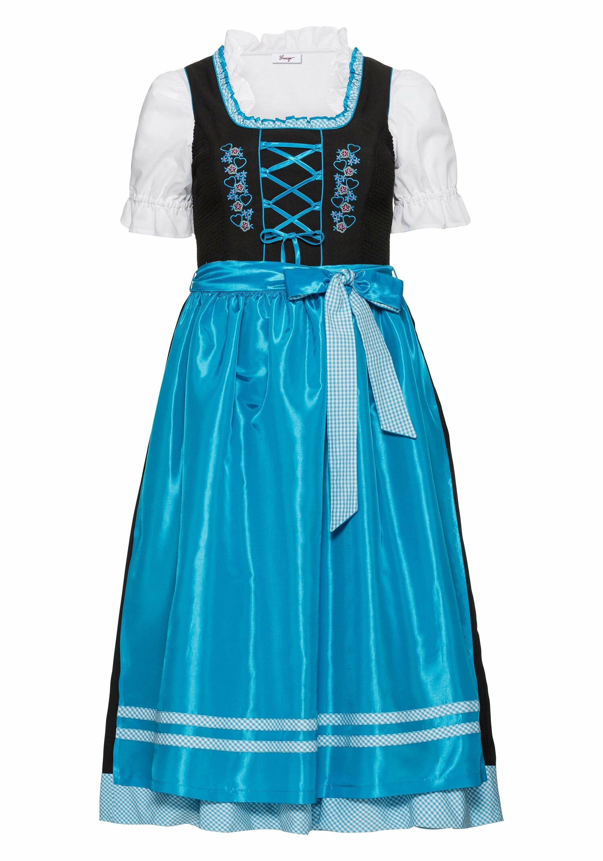 Sheego Dirndl »Dirndl mit Schürze 2tlg.«, mit Schürze 2tlg.