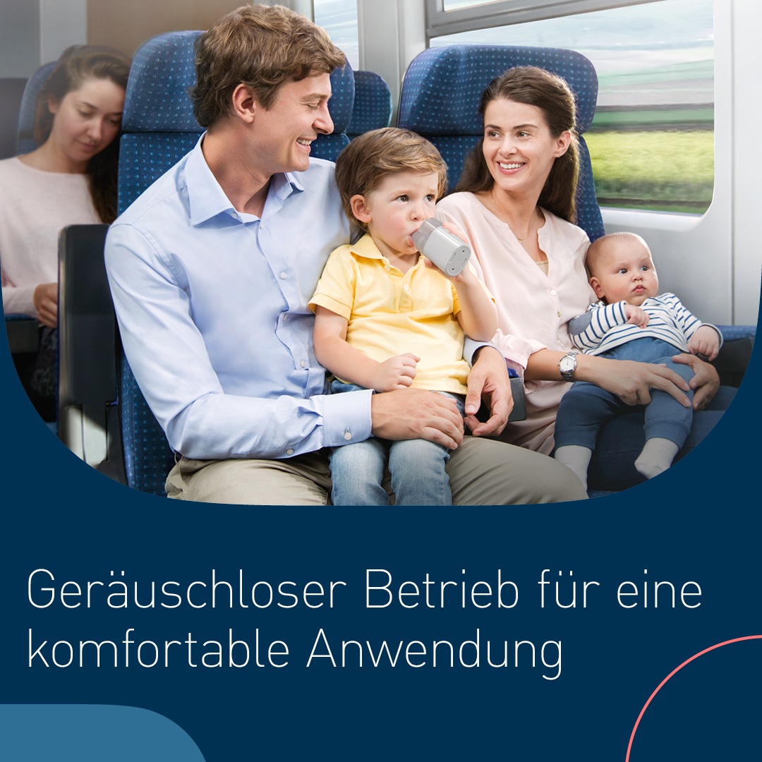 Omron Inhalationsgerät »NE-U100-E«, Tascheninhalator