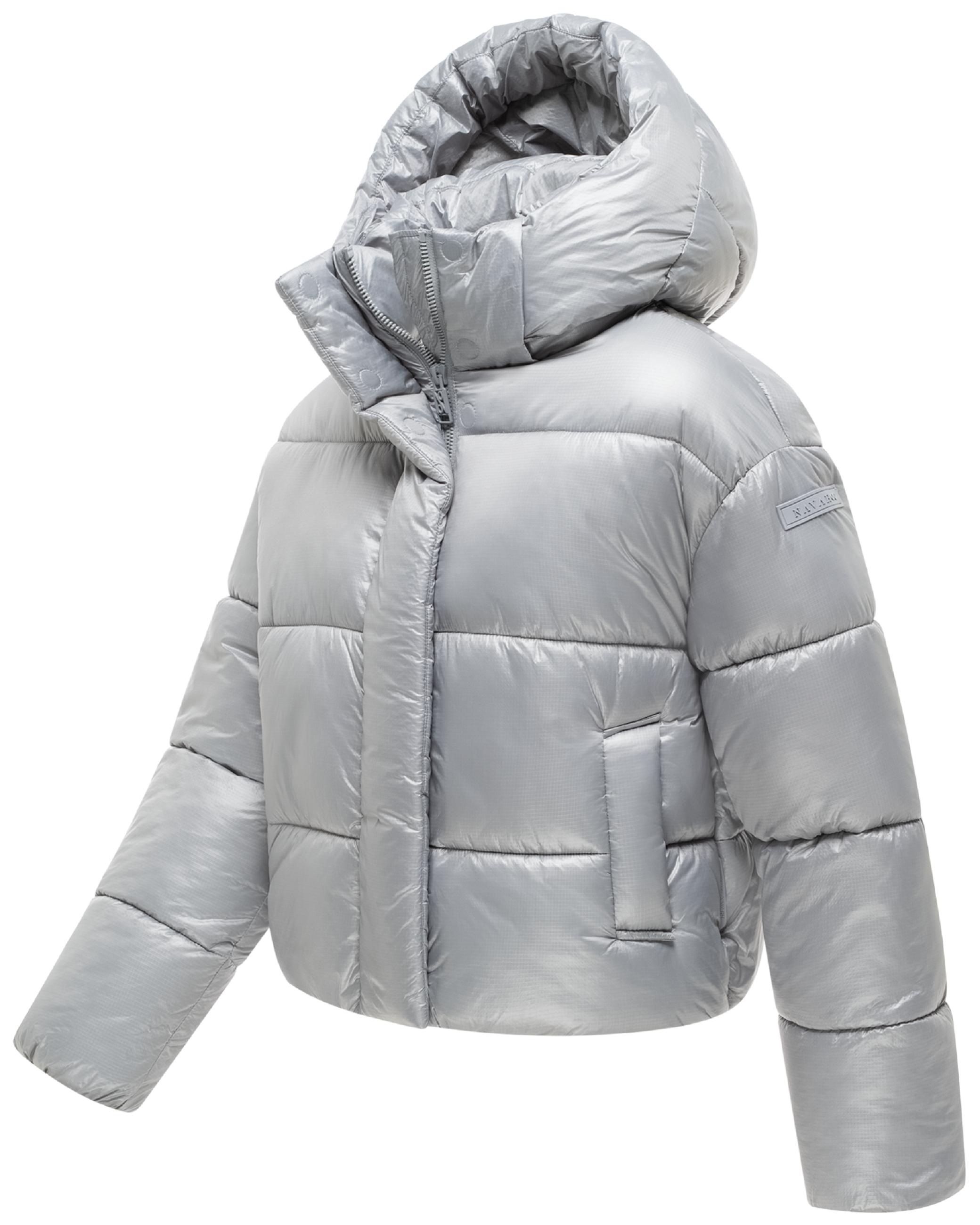 Navahoo Outdoorjacke »Outdoorjacke Polar-Unit 14« mit Kapuze Damen Steppjacke mit abnehmbarer Kapuze