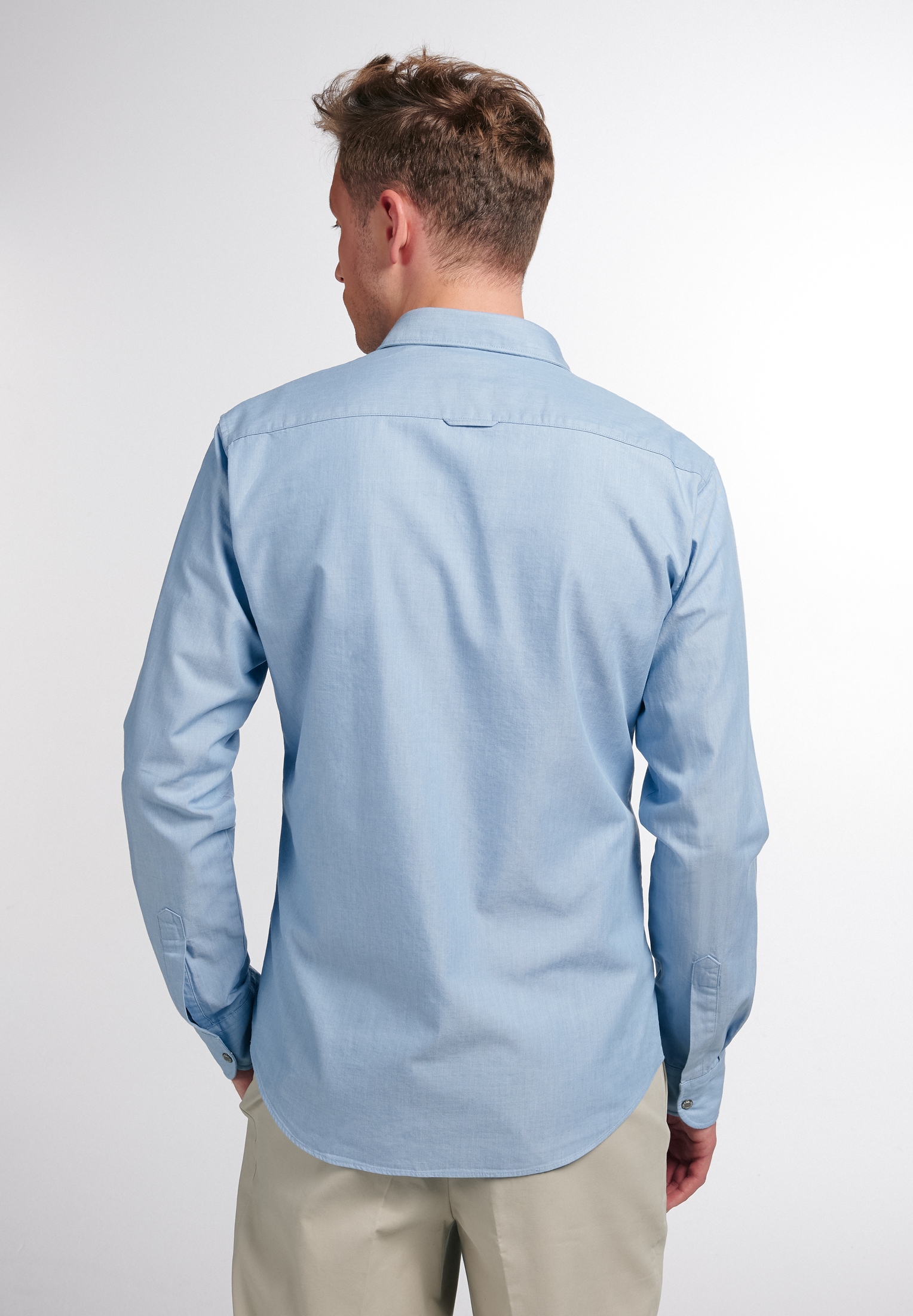 Eterna Langarmhemd »SLIM FIT«, EASY IRON (bügelleicht)