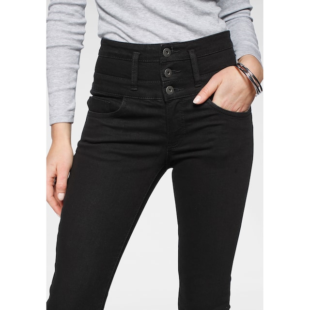 Arizona 7/8-Jeans »mit extra breitem Bund«, High Waist online bei OTTO