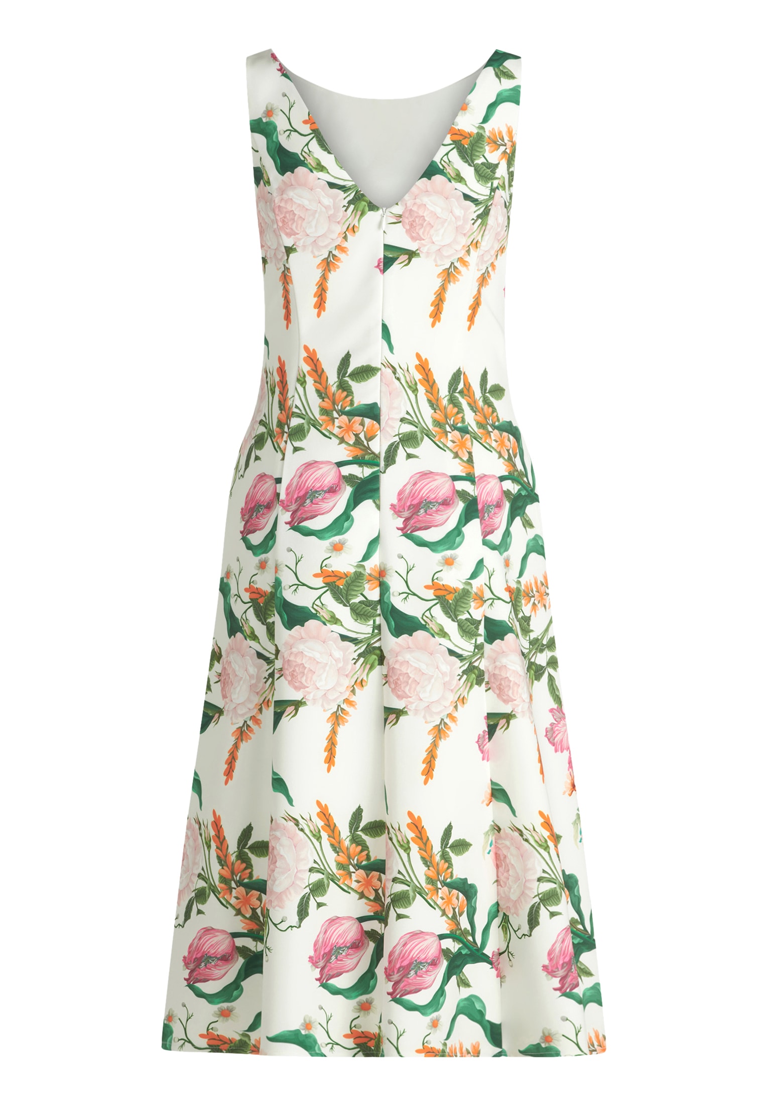 Vera Mont Sommerkleid »Blumenkleid mit Kellerfalten«