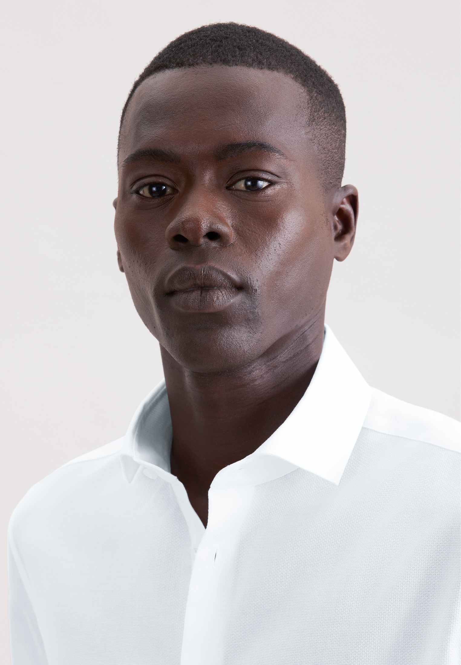 seidensticker Businesshemd »Schwarze Rose« Shaped 1/2 Kentkragen Struktur