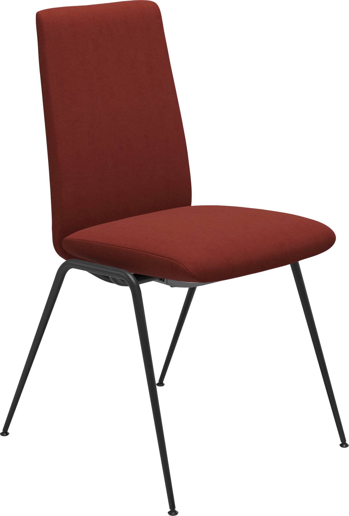 Stressless® Polsterstuhl »Laurel«, Microfaser DINAMICA, Low Back, Größe M, mit Beinen aus Stahl in Schwarz matt