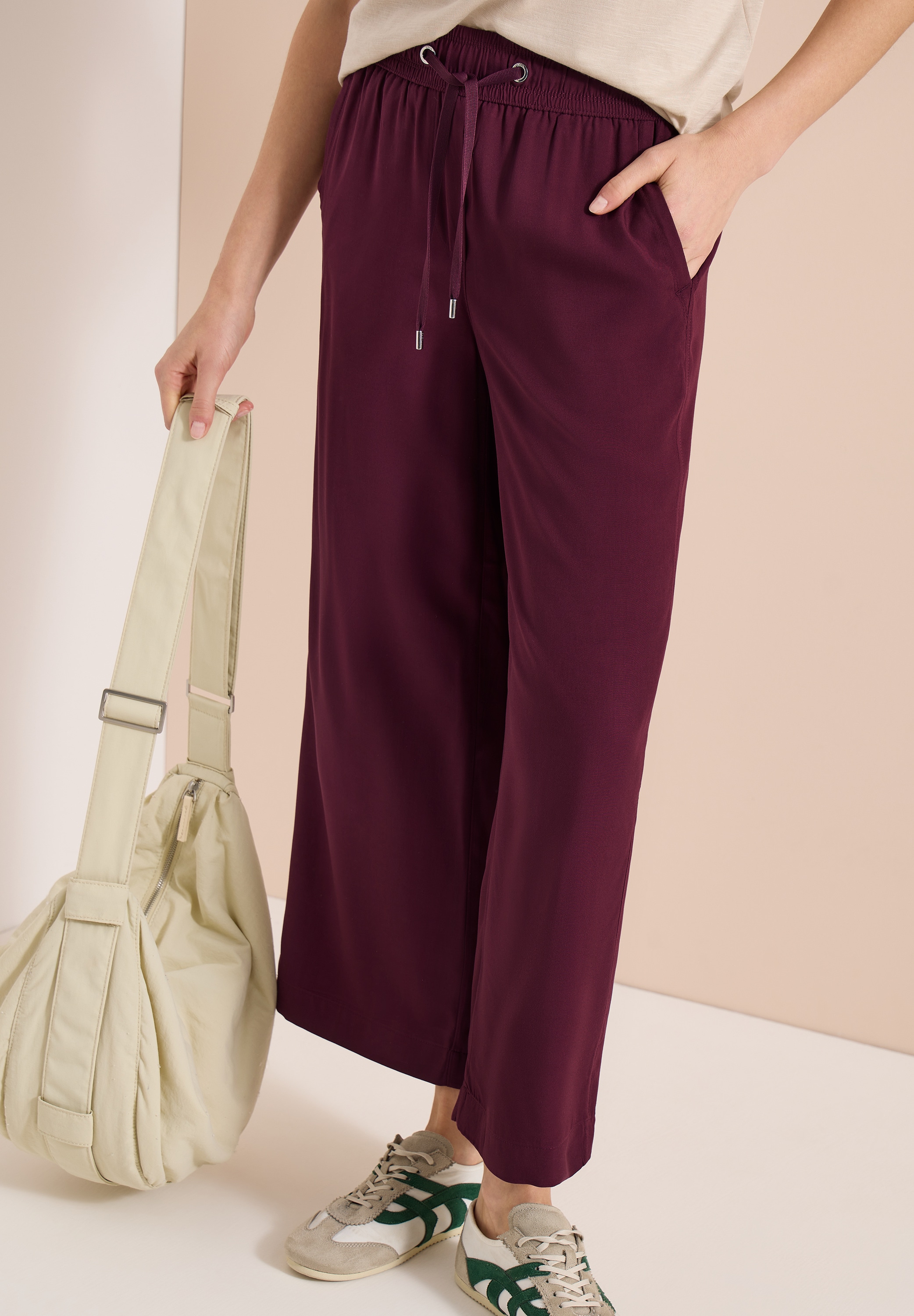 Cecil 7/8-Hose  7/8 Stoffhose im Loose Fit