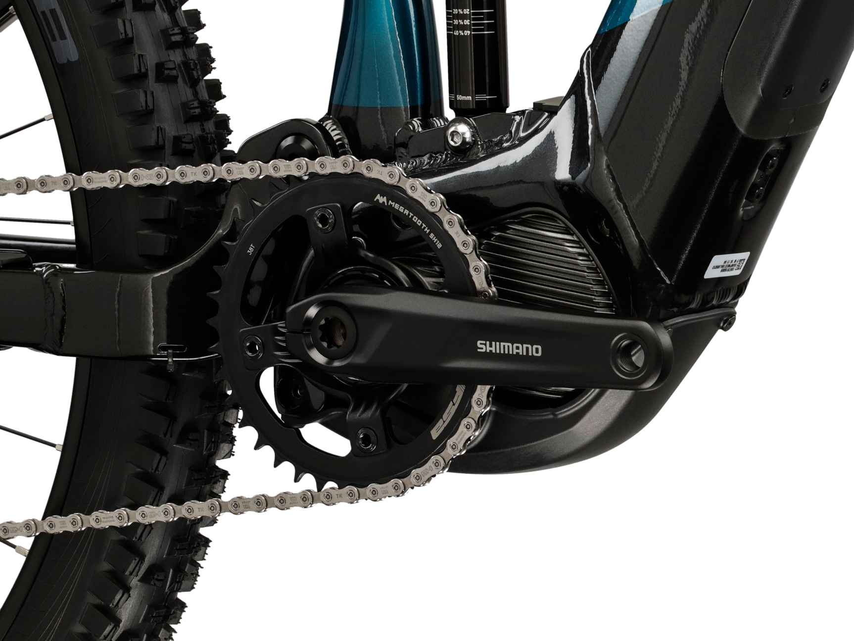 Kross »E-MTB Grist Boost 2.0 630 29" türkis 12 Gänge - Shimano Mittelmotor« 12 Gang Shimano DEORE M6100 Schaltwerk Kettenschaltung Mittelmotor 250 W SHIMANO Steps 36 V/250 W, Mittelmotor DU-EP800