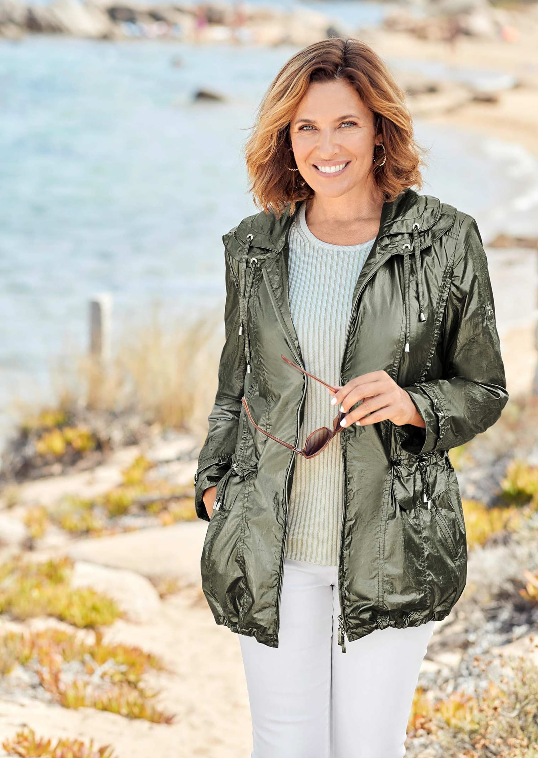 GOLDNER Kurzjacke »Kurzgröße Longjacke«