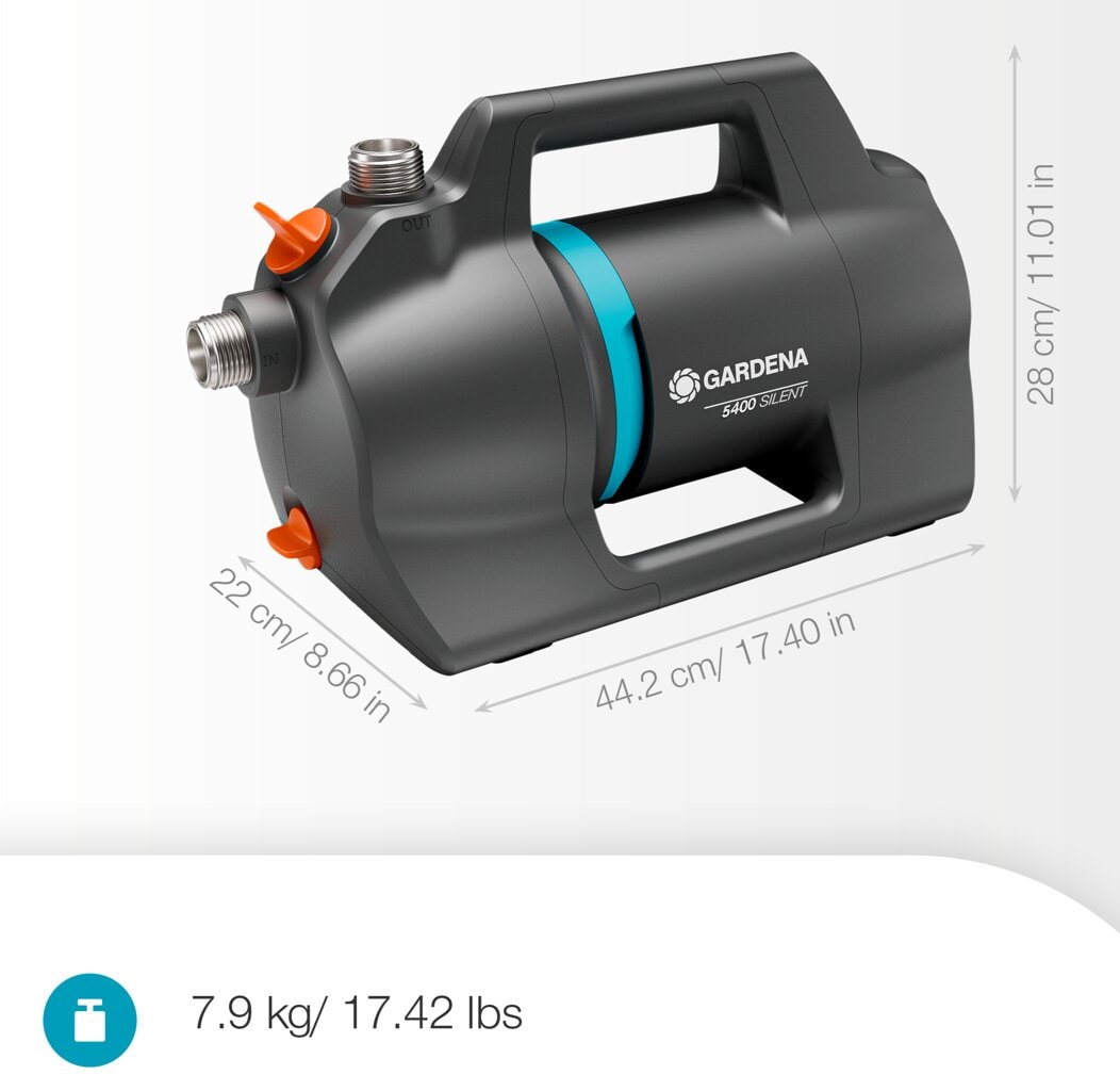 GARDENA Gartenpumpe »5400 Silent«