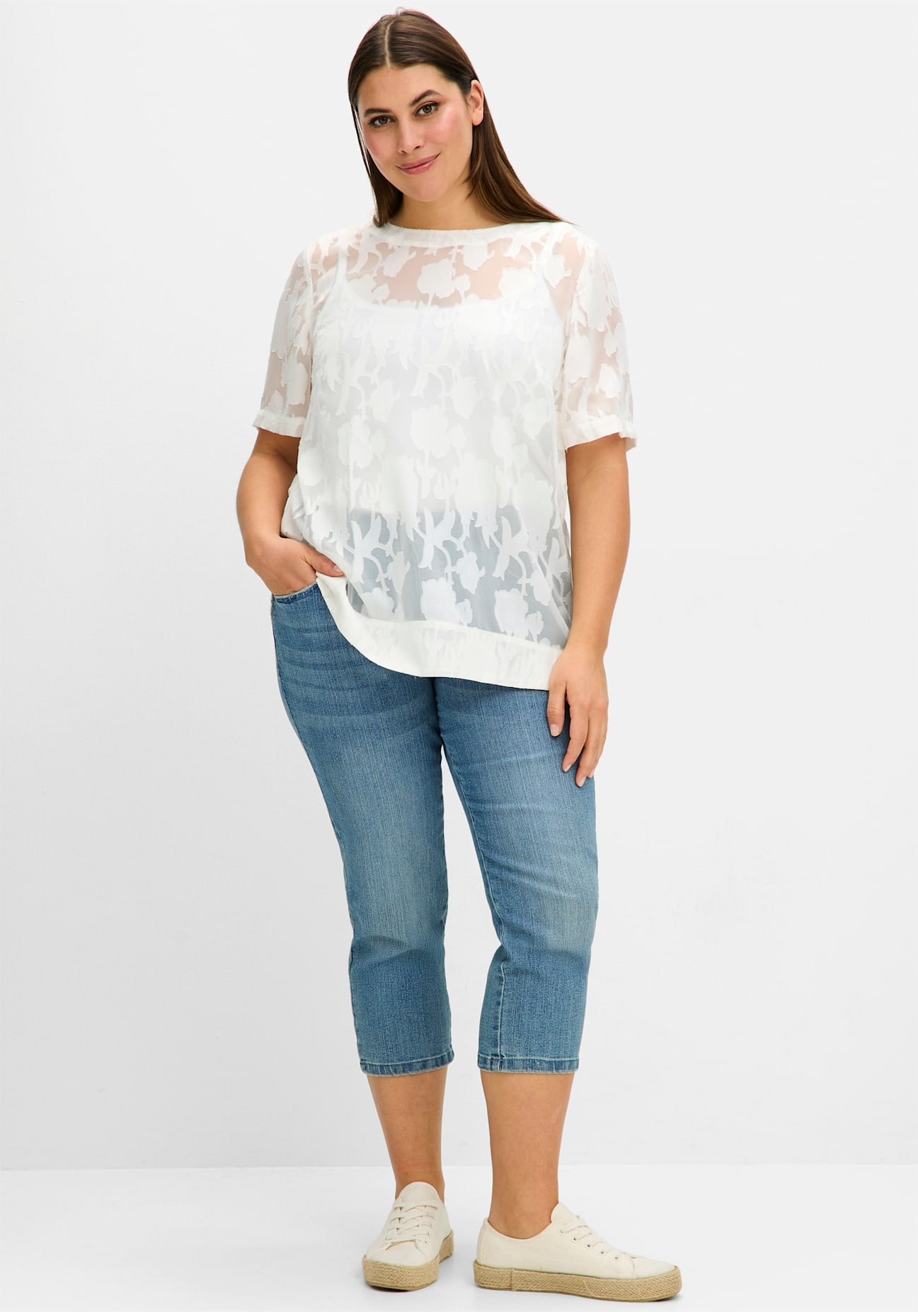 Sheego Longbluse