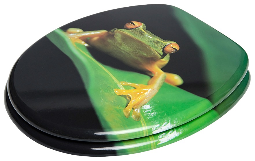Sanilo WC-Sitz »Frosch Grün« mit Absenkautomatik
