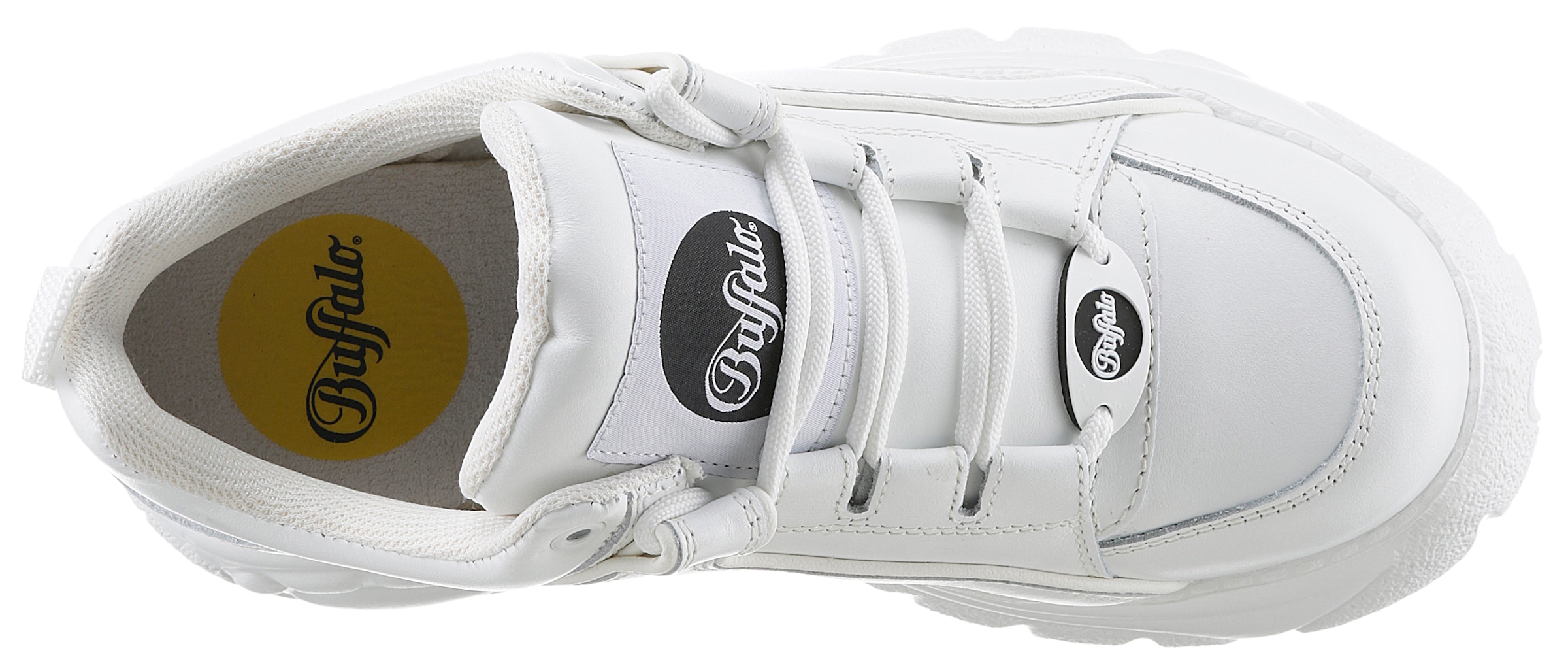 Buffalo Sneaker  , Freizeitschuh, Ugly-Sneaker, Schnürschuh mit MemoryFoam-Innensohle