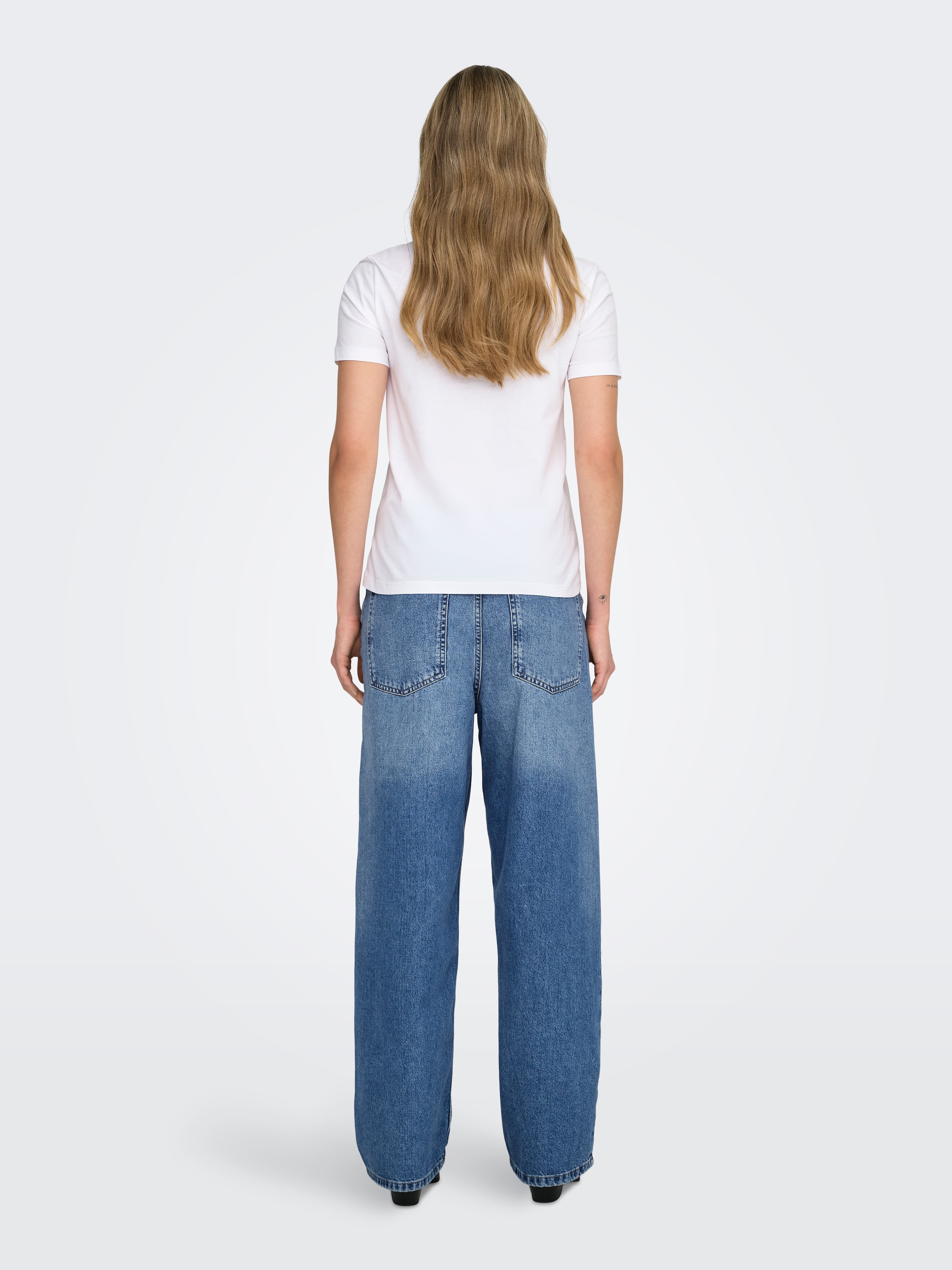 ONLY Kurzarmshirt »ONLKITA REG S/S PRINT TOP NOOS«