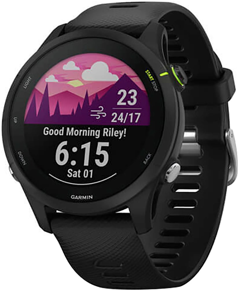 Garmin Smartwatch »Forerunner 255 Music«, (3,3 cm / 1,3 Zoll), 4 GB,)