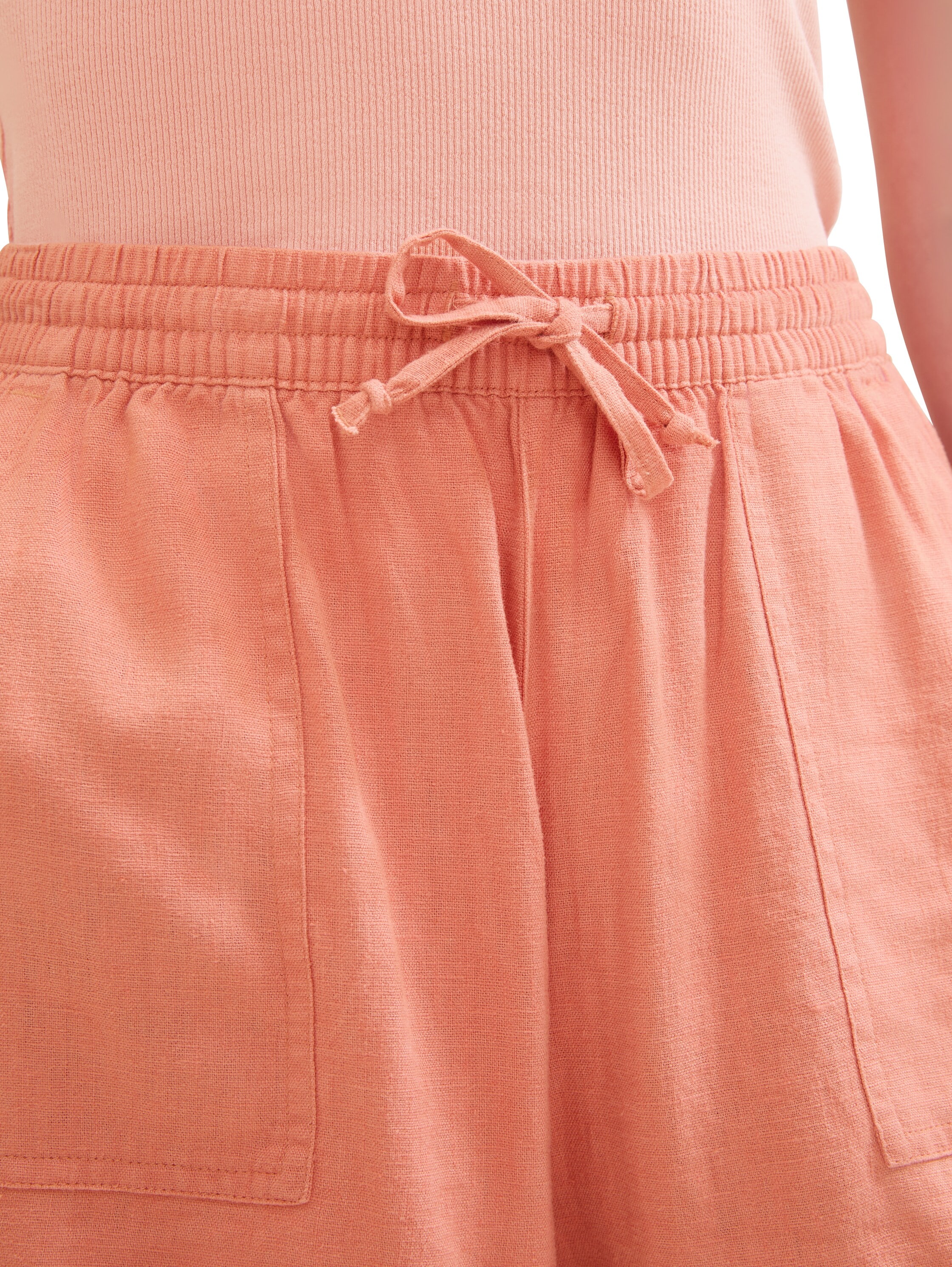 TOM TAILOR Denim Shorts, mit seitlichen Eingriffstaschen