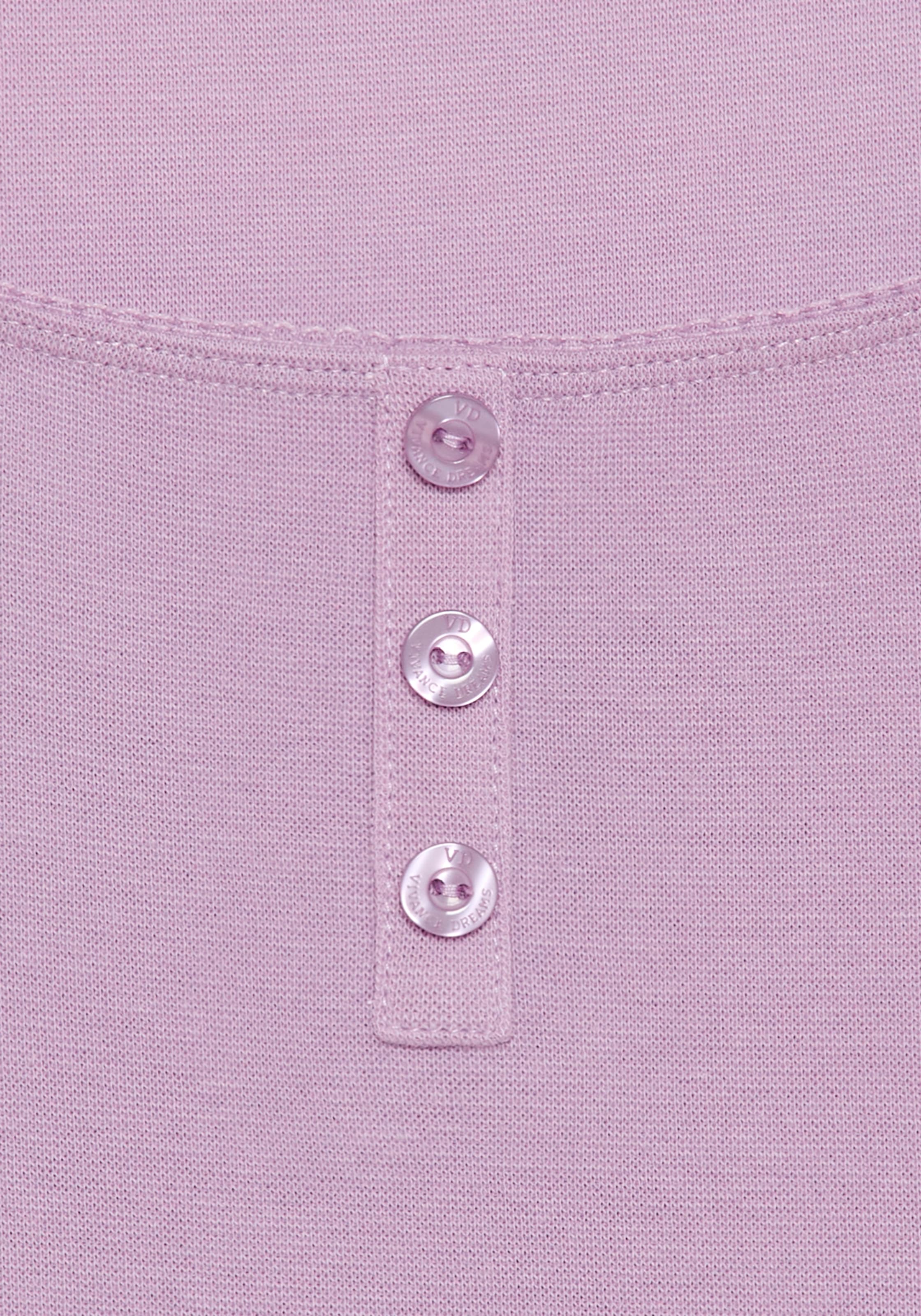 Vivance Dreams Pyjamaoberteil 1-teilig, 1 mit Babylock-Details