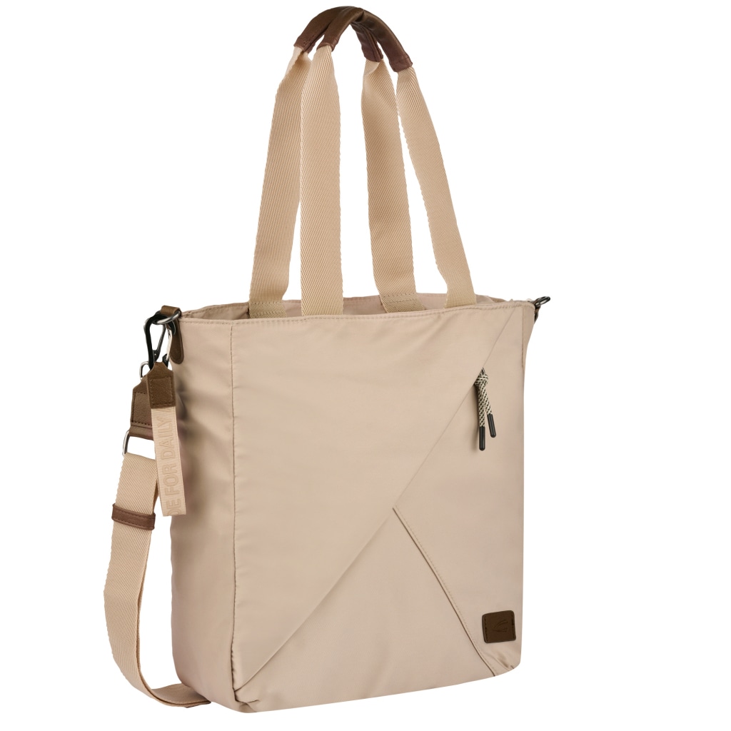 camel active Shopper »Aurum« aus recyceltem Polyester in Nylonstruktur, leicht & mit feinen Details