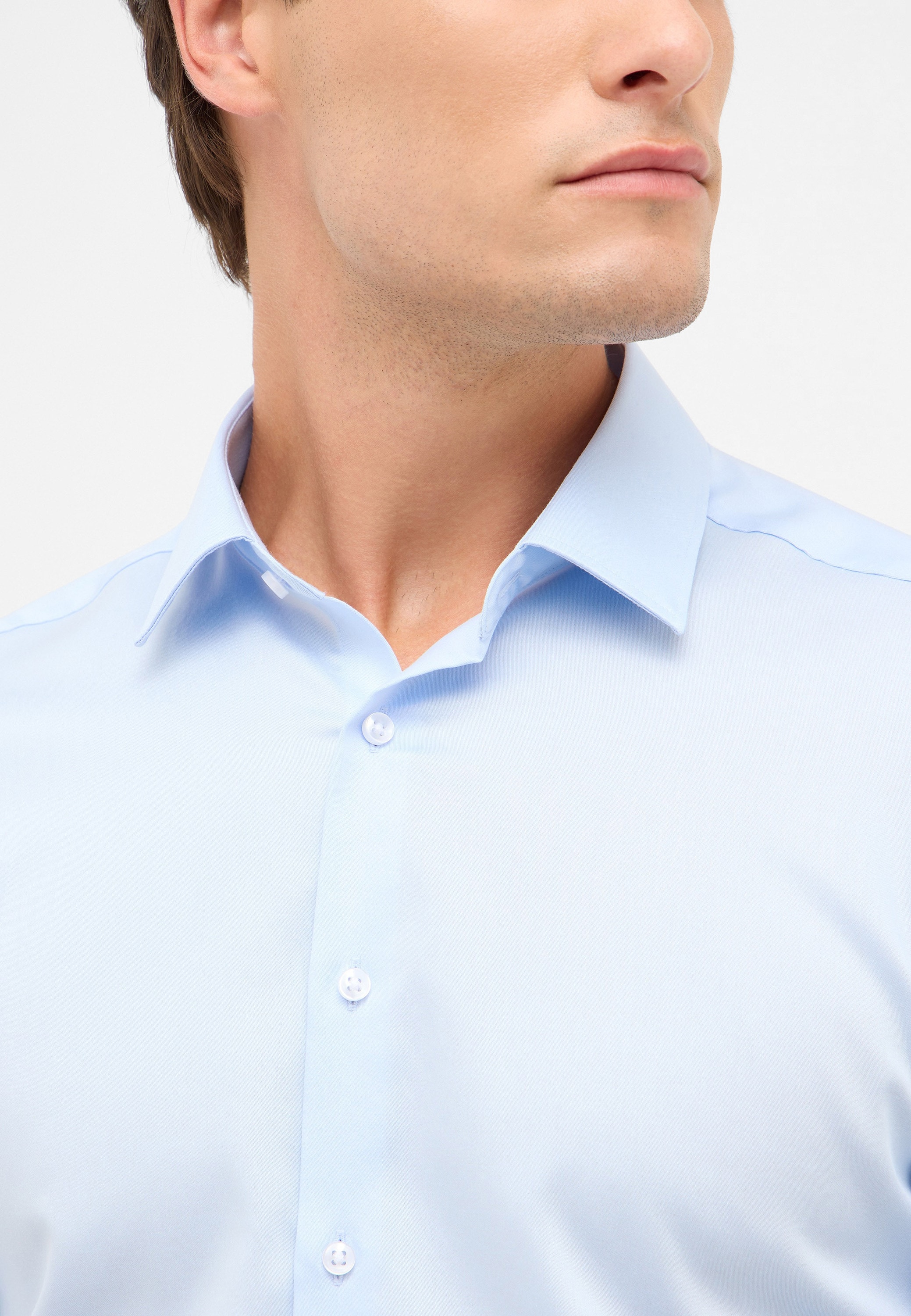 Eterna Langarmhemd »SLIM FIT«, NON IRON (bügelfrei)