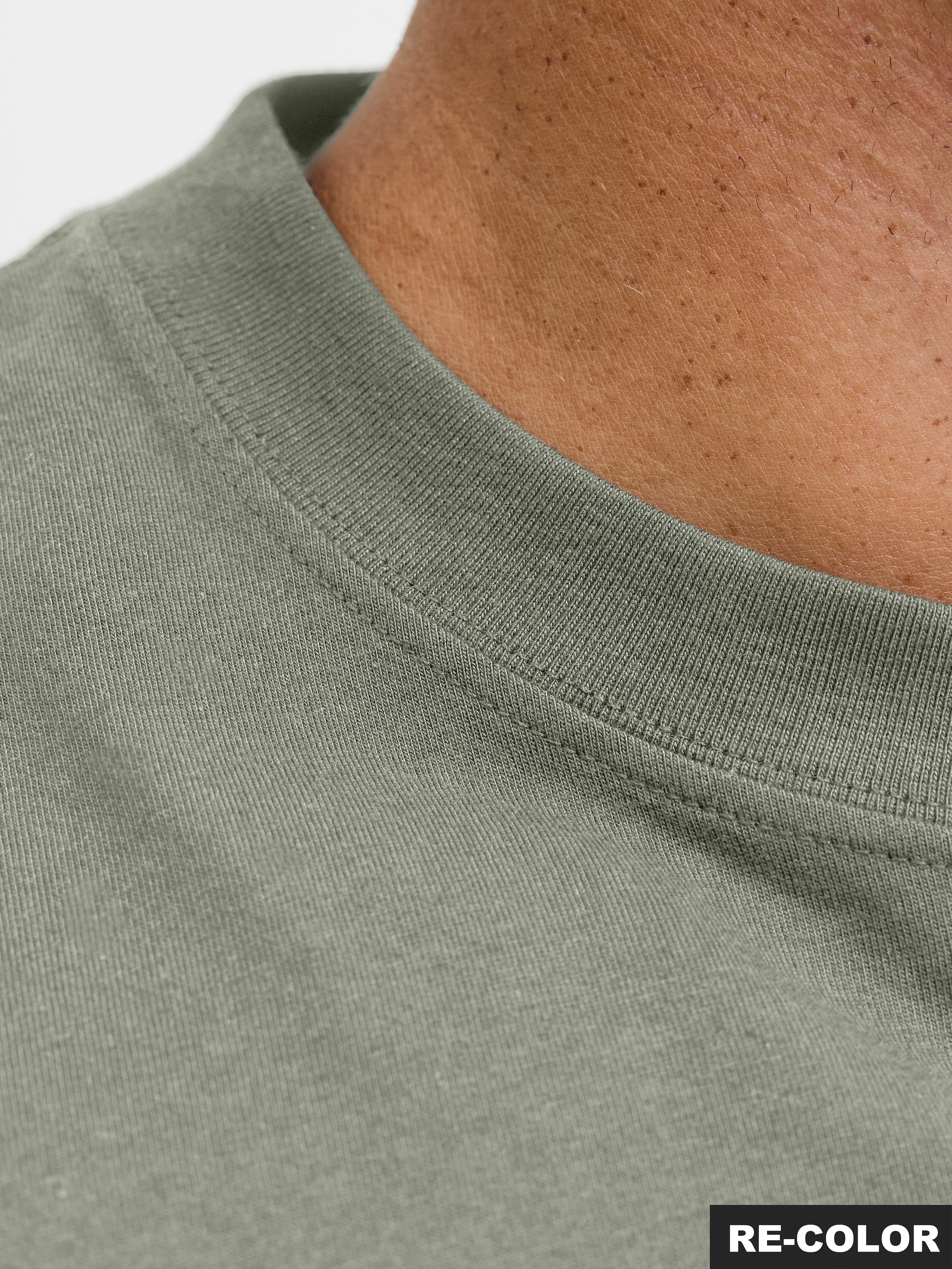 Jack & Jones PlusSize T-Shirt »JORNORREBRO EMB TEE SS CREW NECK PLS«