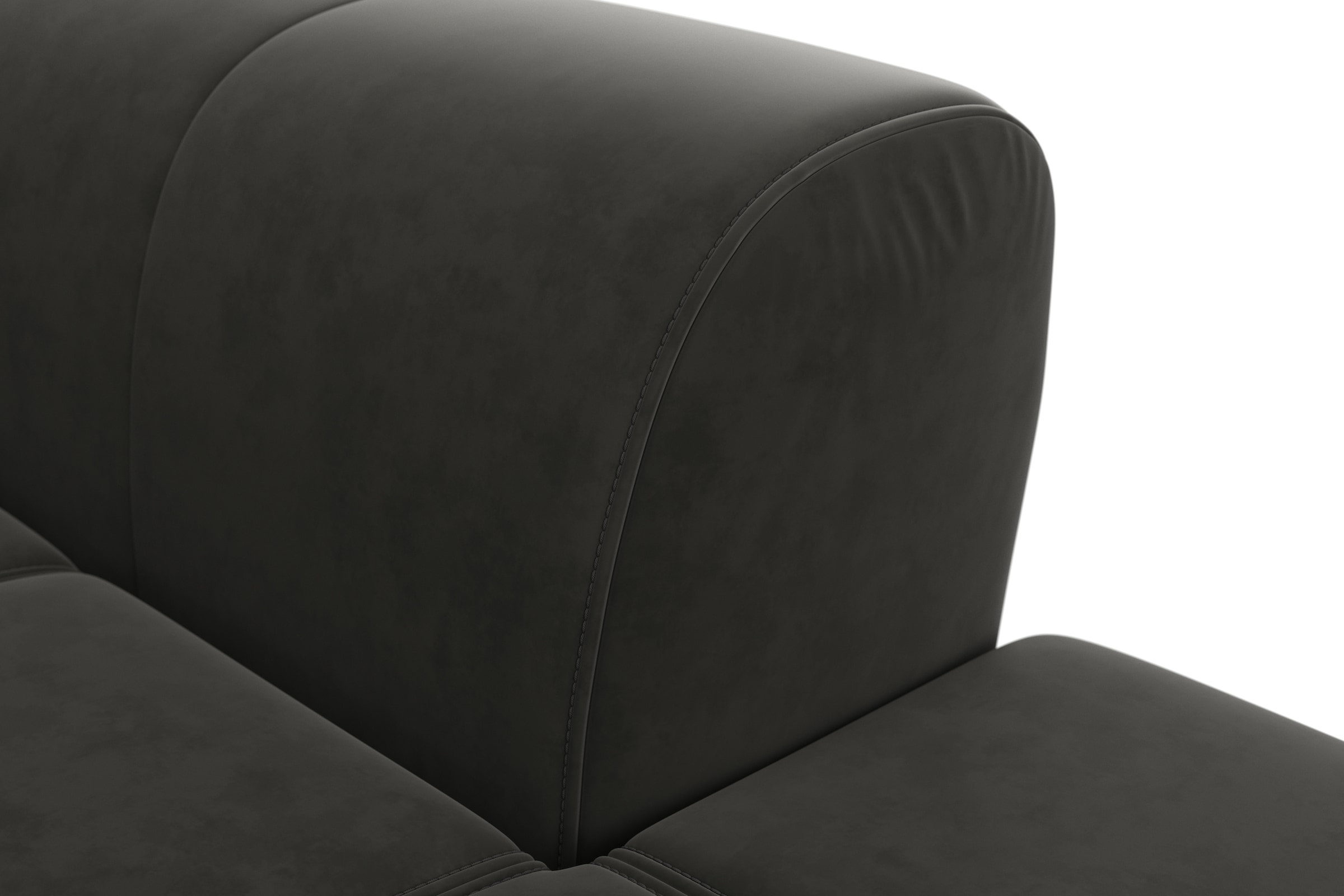 sit&more Wohnlandschaft »Bendigo U-Form«, inklusive Sitztiefenverstellung, Bodenfreiheit 12 cm, in 2 Fußfarben