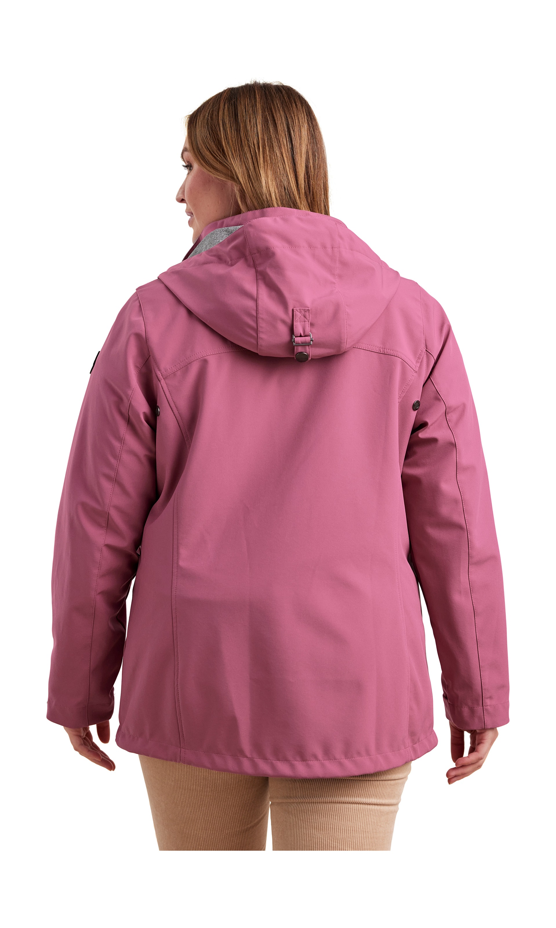 STOY Softshelljacke »STS 1 WMN SFTSHLL JCKT«, Damen Softshelljacke: wasserabweisend, atmungsaktiv, umweltfreundlich