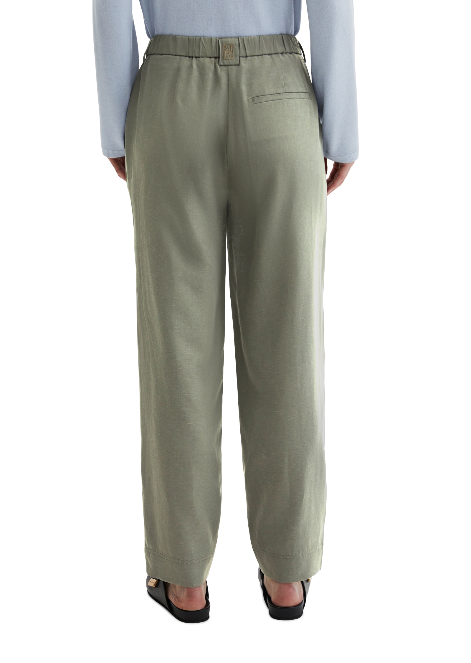 Marc O'Polo Dehnbund-Hose »MINU Barrel«  Model Minu barrel aus Lyocell-Leinen-Mix