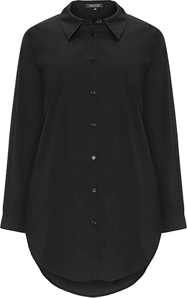 SANDGAARD Blusenshirt »Stockholm«, in extra langer Form und mit Elasthan