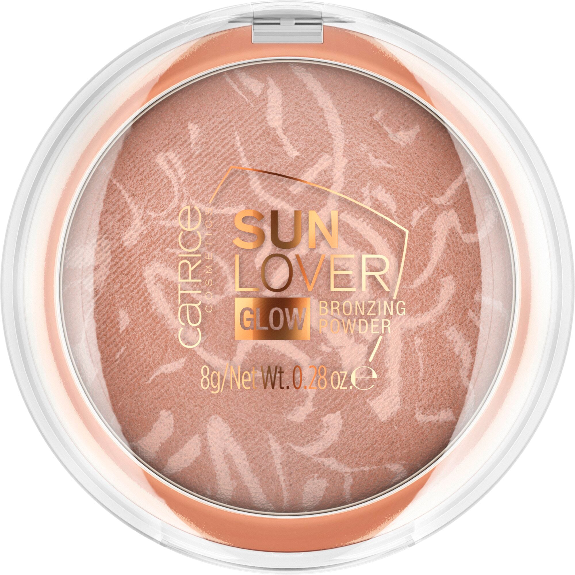 Catrice Bronzer-Puder »Sun Lover Glow Bronzing Powder«, (Packung, 3 tlg.), mit marmorierter Textur