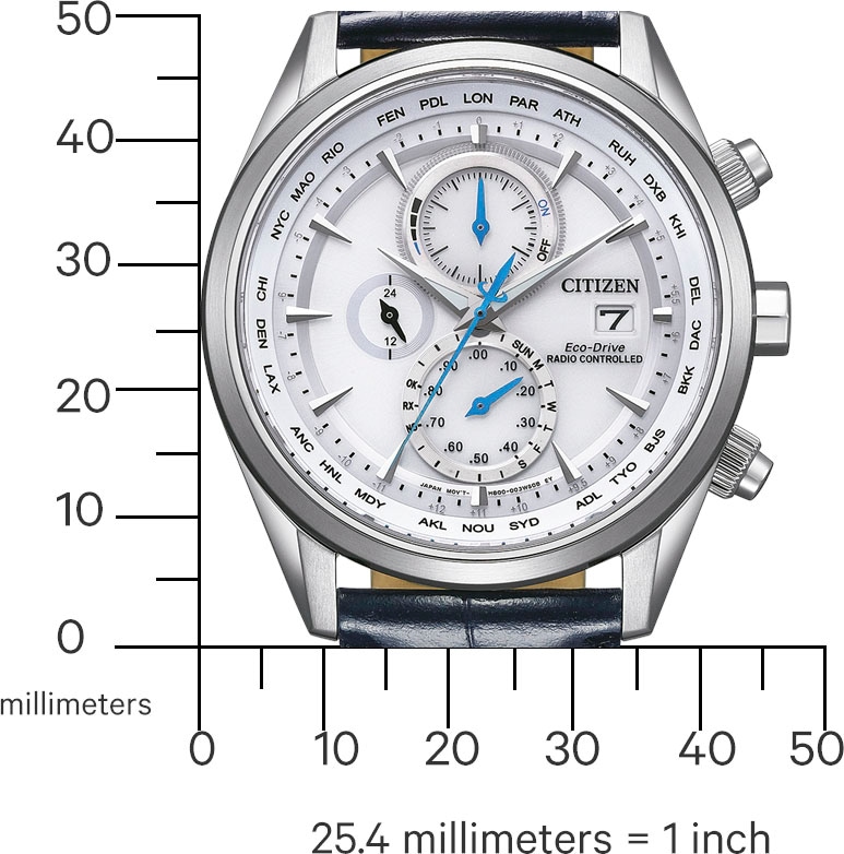 Citizen Funkuhr »AT8260-18A«, Armbanduhr, Herrenuhr, Solar