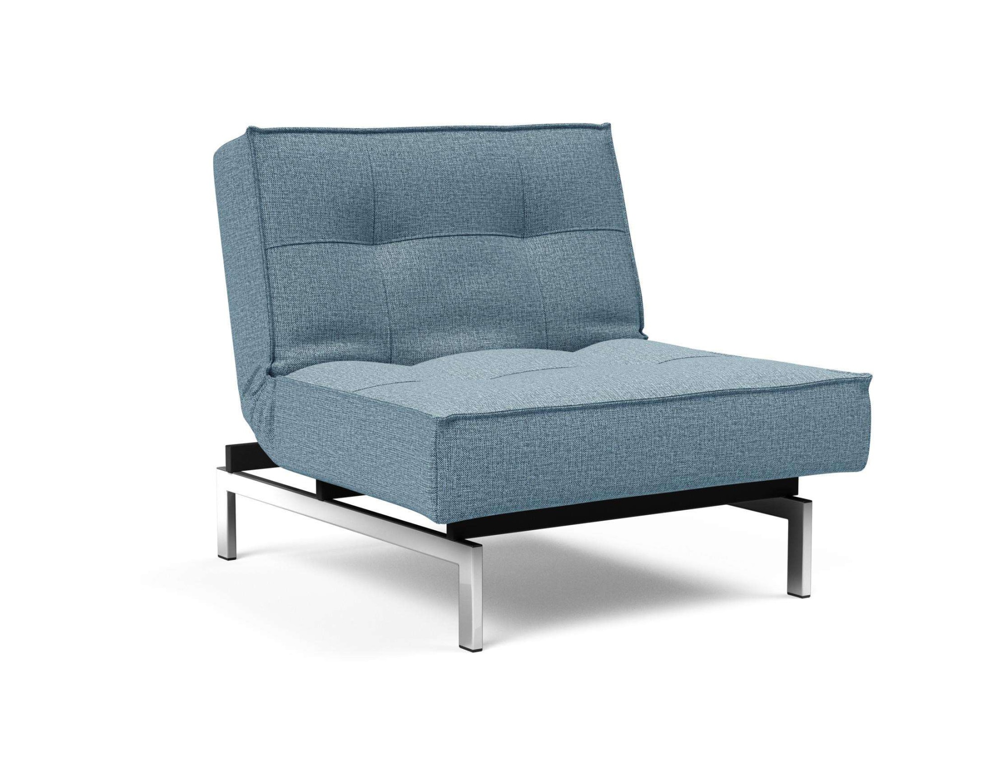 INNOVATION LIVING ™ Sessel »Splitback« mit chromglänzenden Beinen, in skandinavischen Design