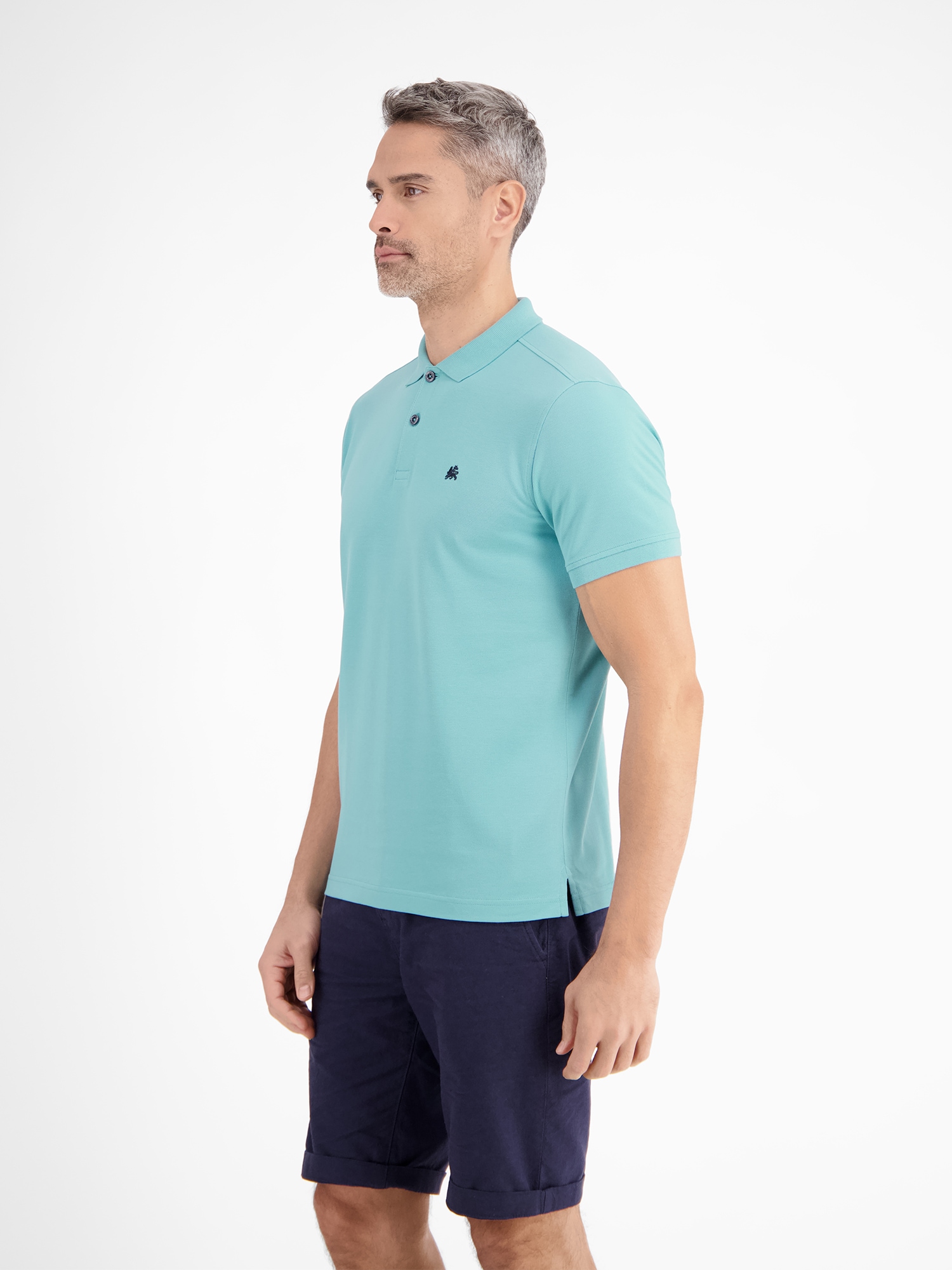 LERROS Poloshirt »Herren Poloshirt, unifarben«