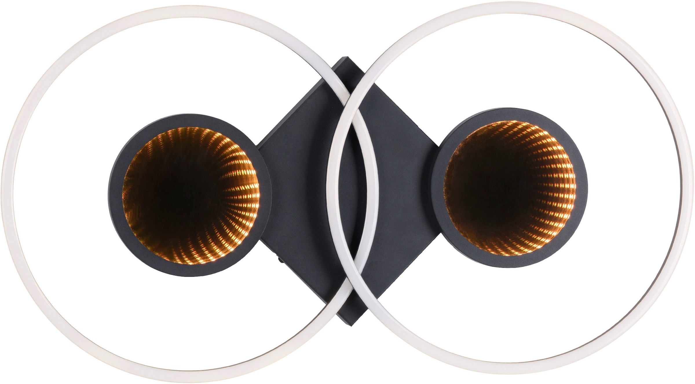 JUST LIGHT Deckenleuchte »TUNEL«, 2 flammig, Leuchtmittel LED-Board | LED fest integriert