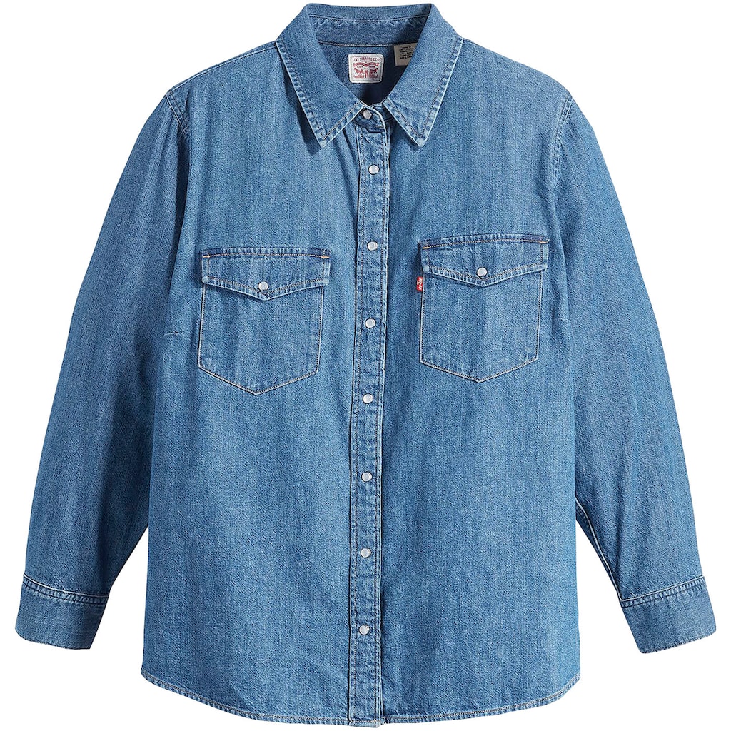 Levi's® Plus Jeansbluse »ESSENTIAL WESTERN«