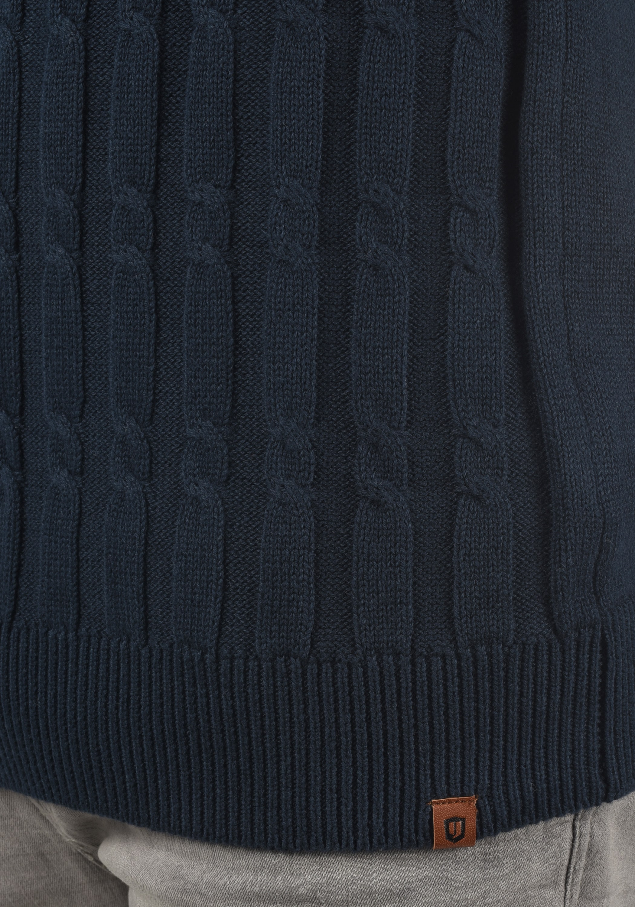 Indicode Strickfleece-Pullover »Strickpullover IDPauletta«