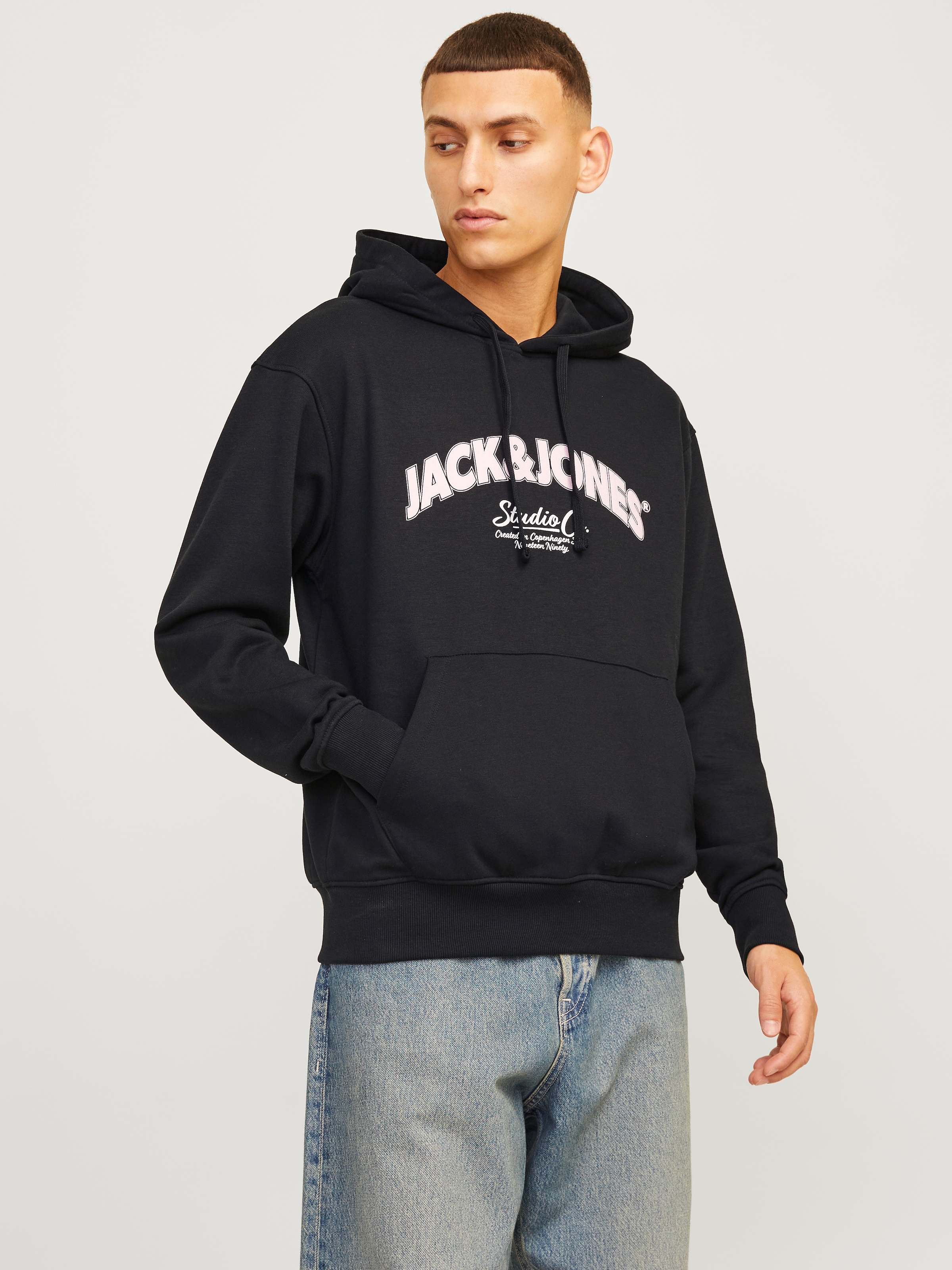 Jack & Jones Kapuzensweatshirt »JORBRONX ARCH BIG SWEAT HOOD«
