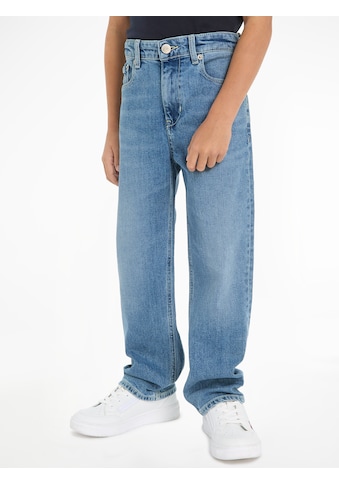 Loose-fit-Jeans »BAGGY WIDE MID WASH«