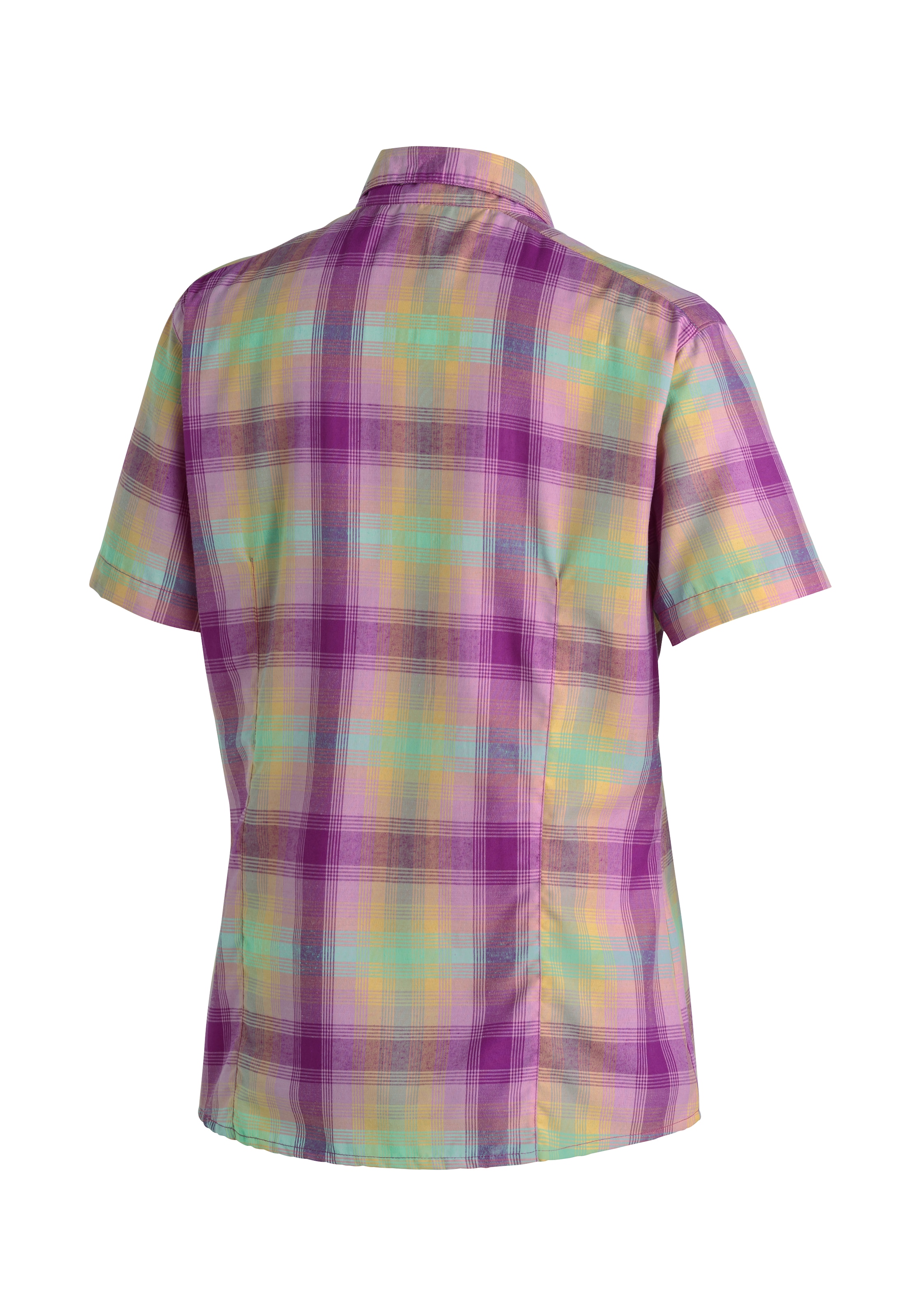 Maier Sports Funktionsbluse »Philina« Damen Bluse, leichte Kurzarmbluse, Blusen-Shirt, Karobluse, Reg Fit